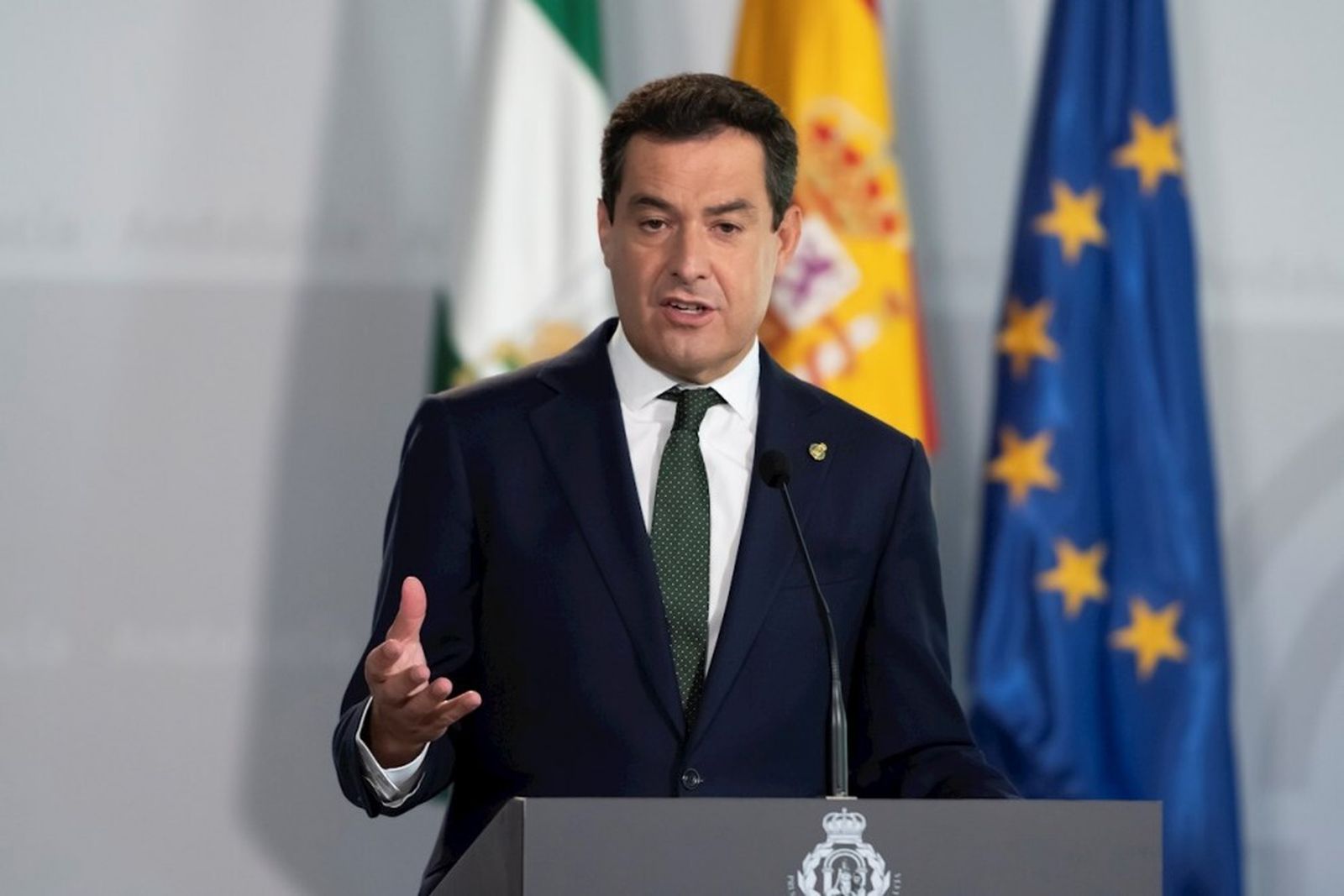 Juanma Moreno, presidente de la Junta de Andalucía