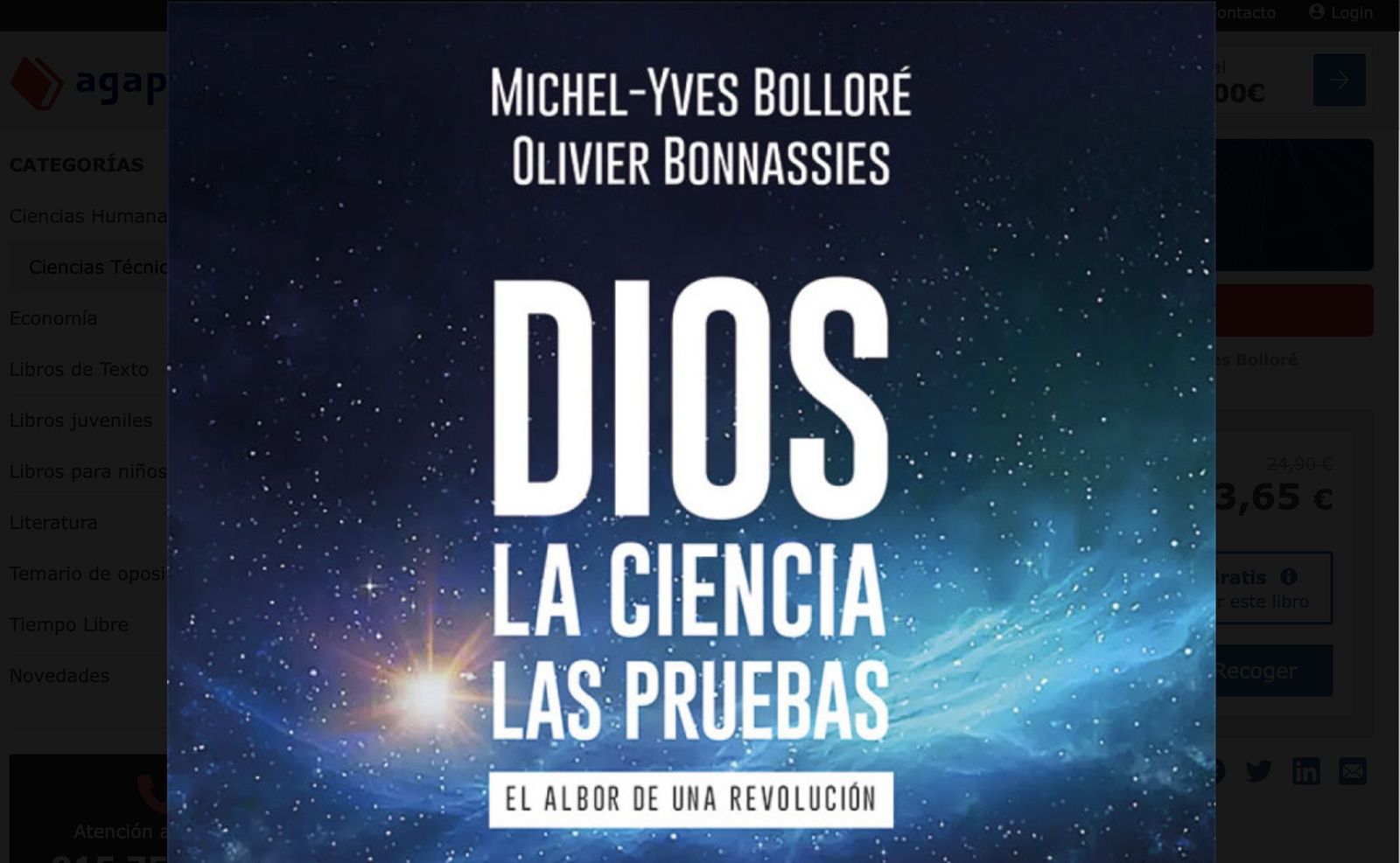 Libro Dios, la ciencia, las pruebas