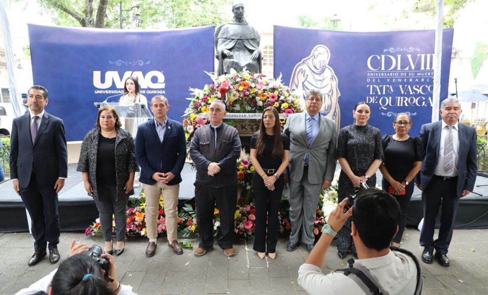 Aniversario luctuoso Vasco de Quiroga