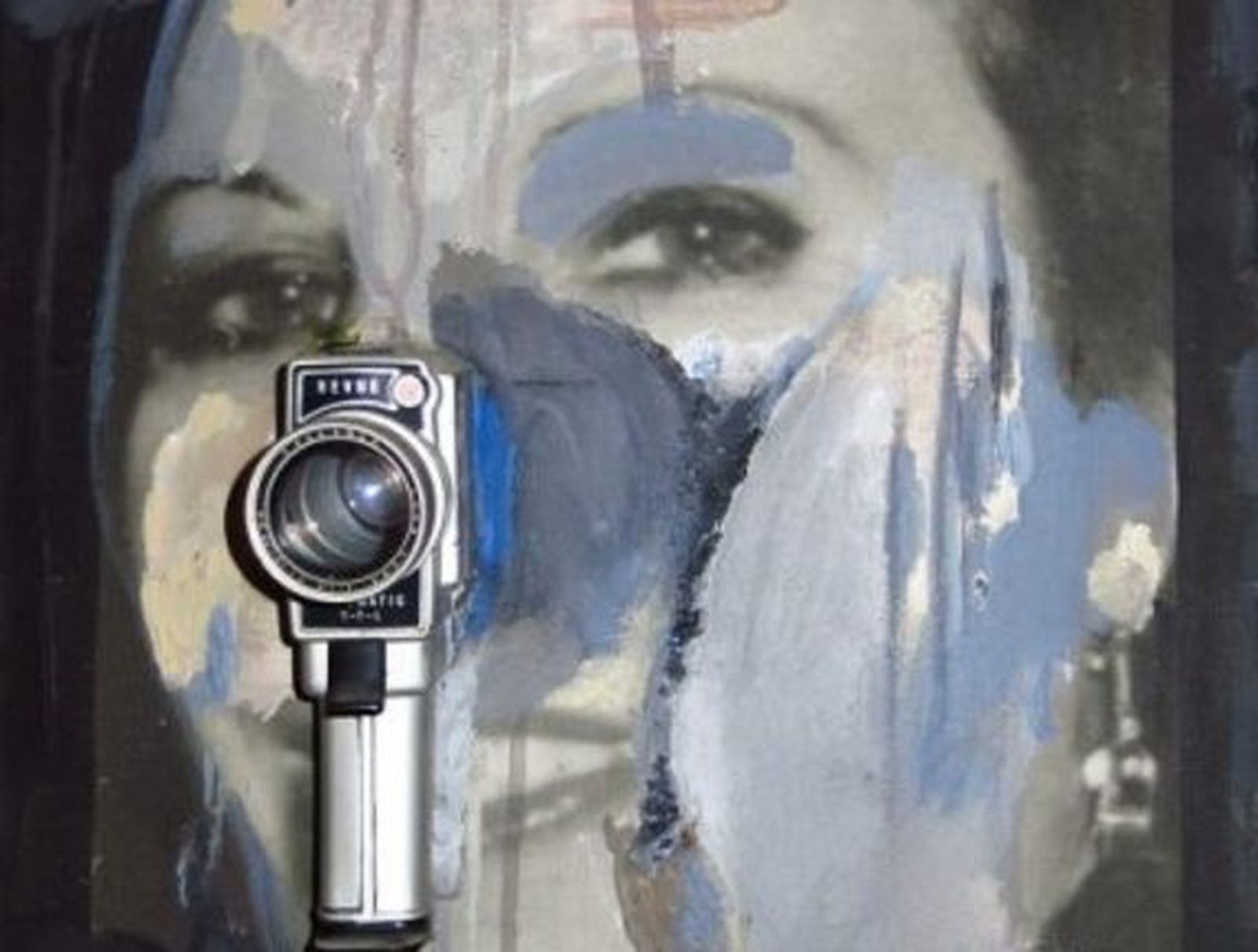 Detalle de una obra de Wolf Vostell