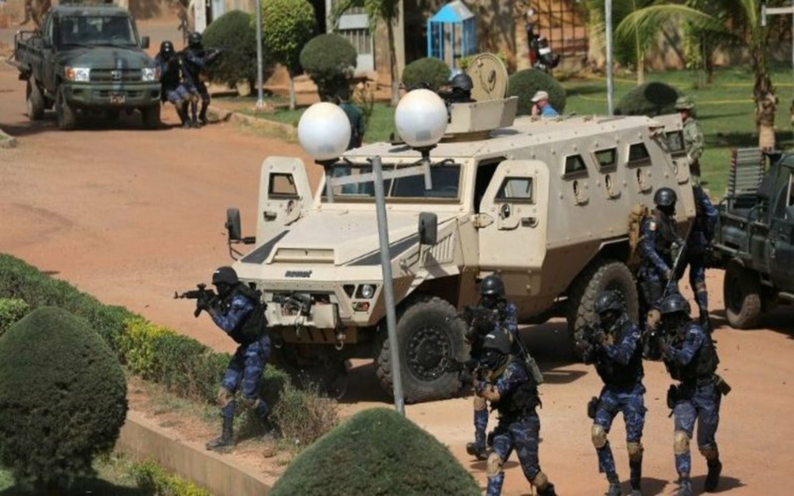 Militares en Burkina Faso