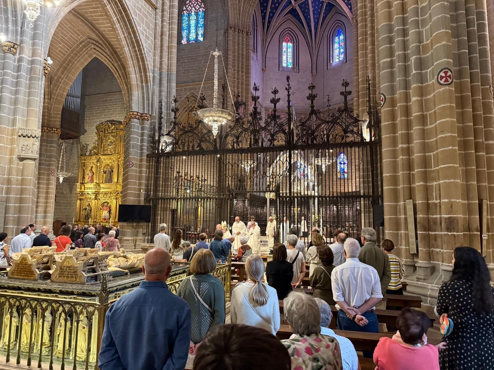 Misa en Pamplona en el Jubileo de los arquitectos