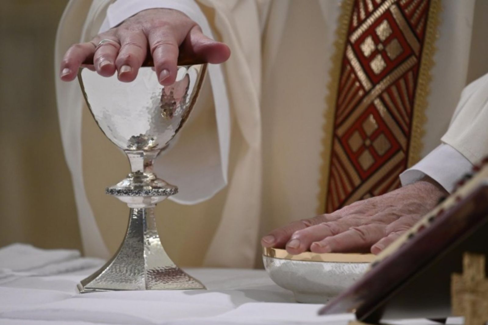El Papa, en Santa Marta