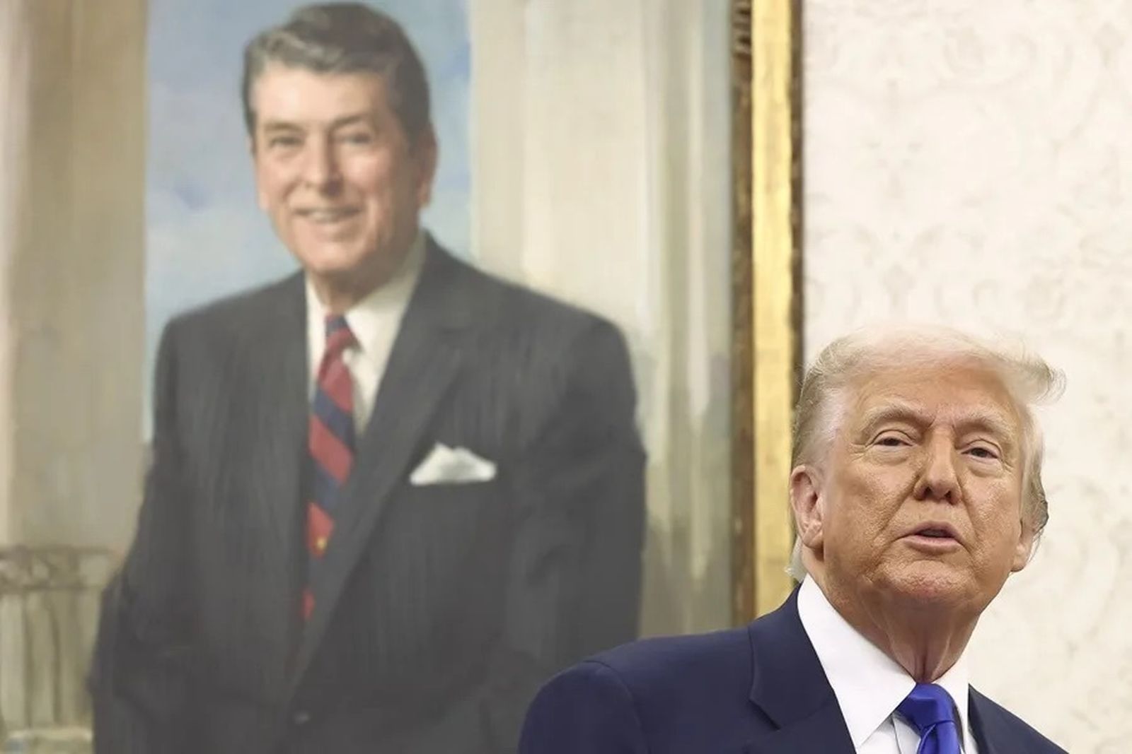 Donald Trump en la Casa Blanca