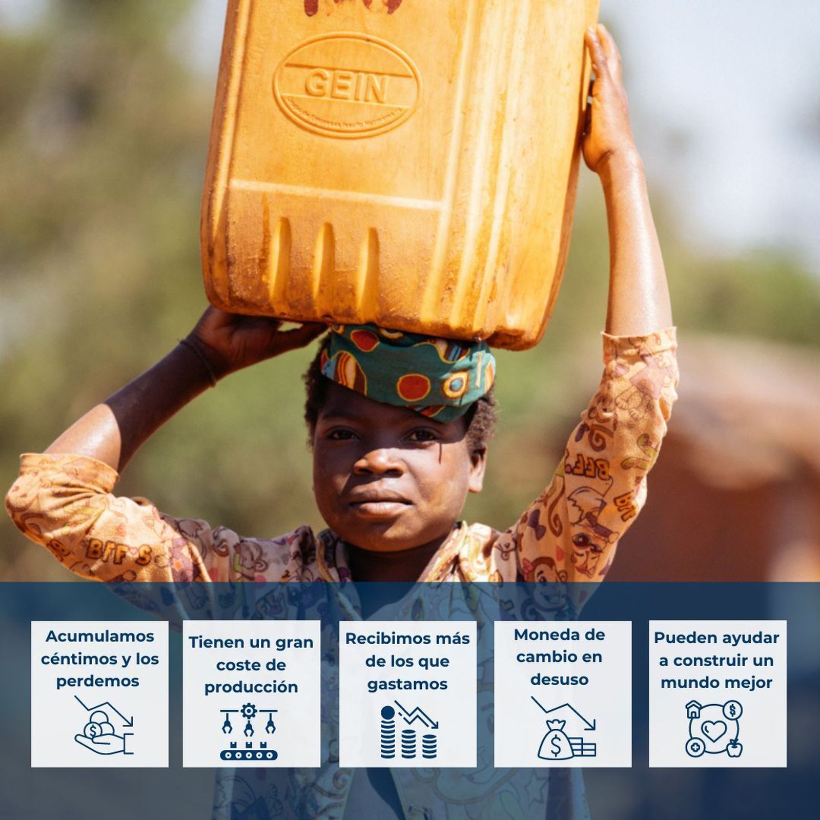 Cartel de la nueva campaña de Manos Unidas