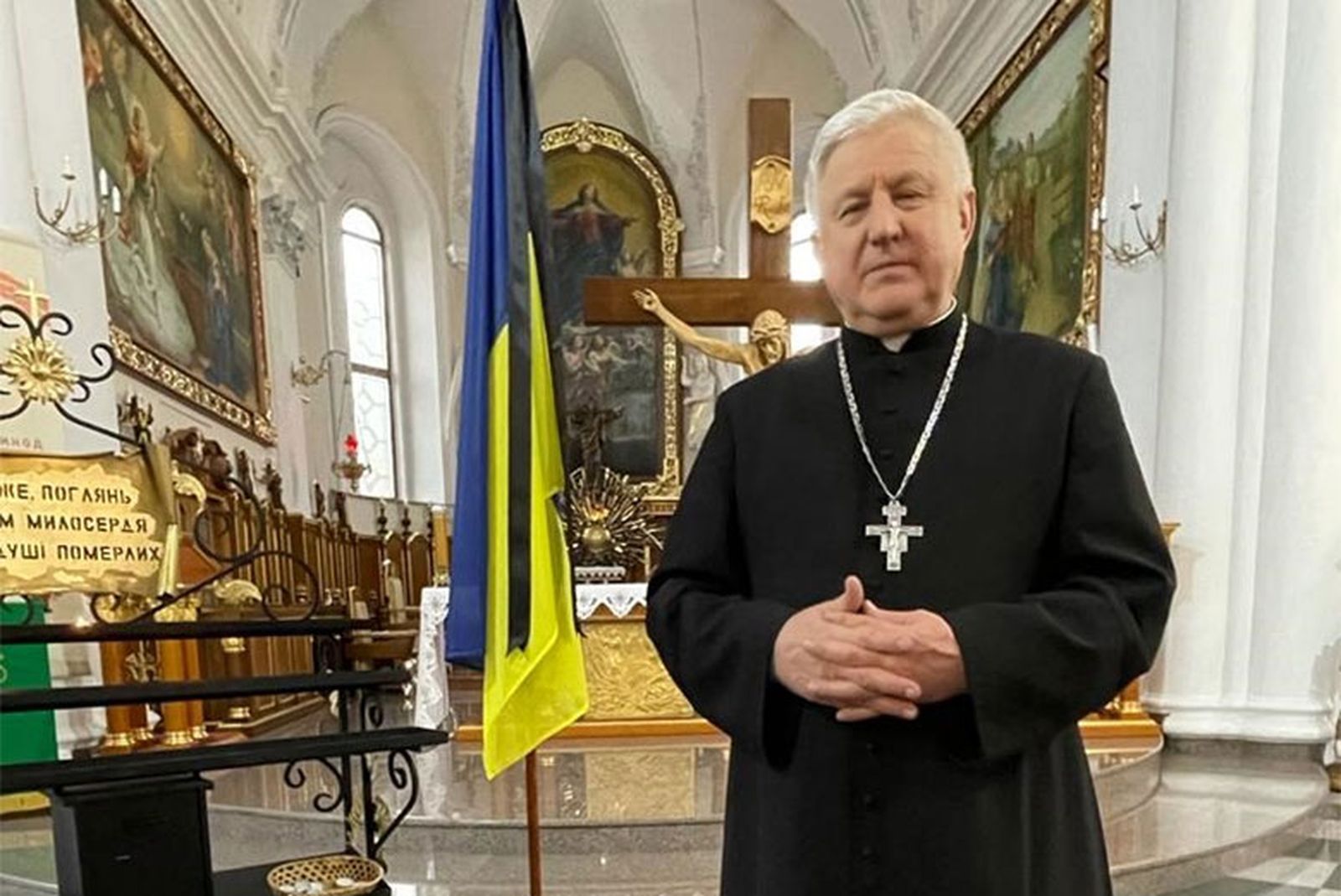 El obispo Stanislav Shyrokoradiuk