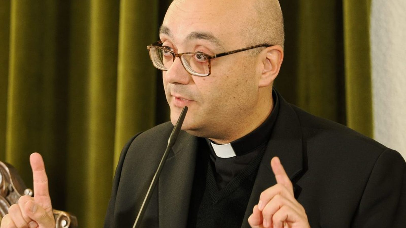 Jorge Zazo, en una asamblea de diócesis castellanas