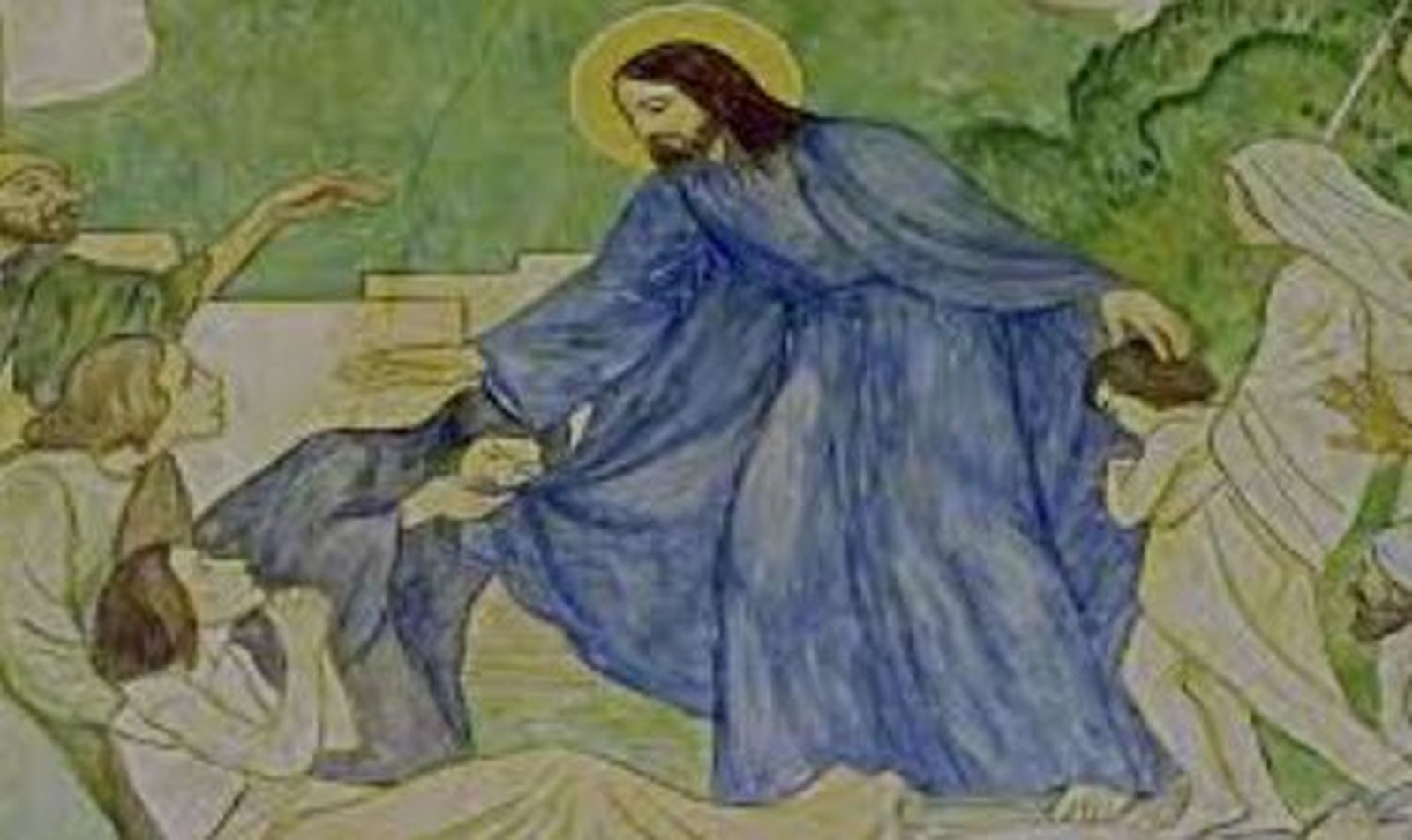 Jesús cura a la suegra de Pedro