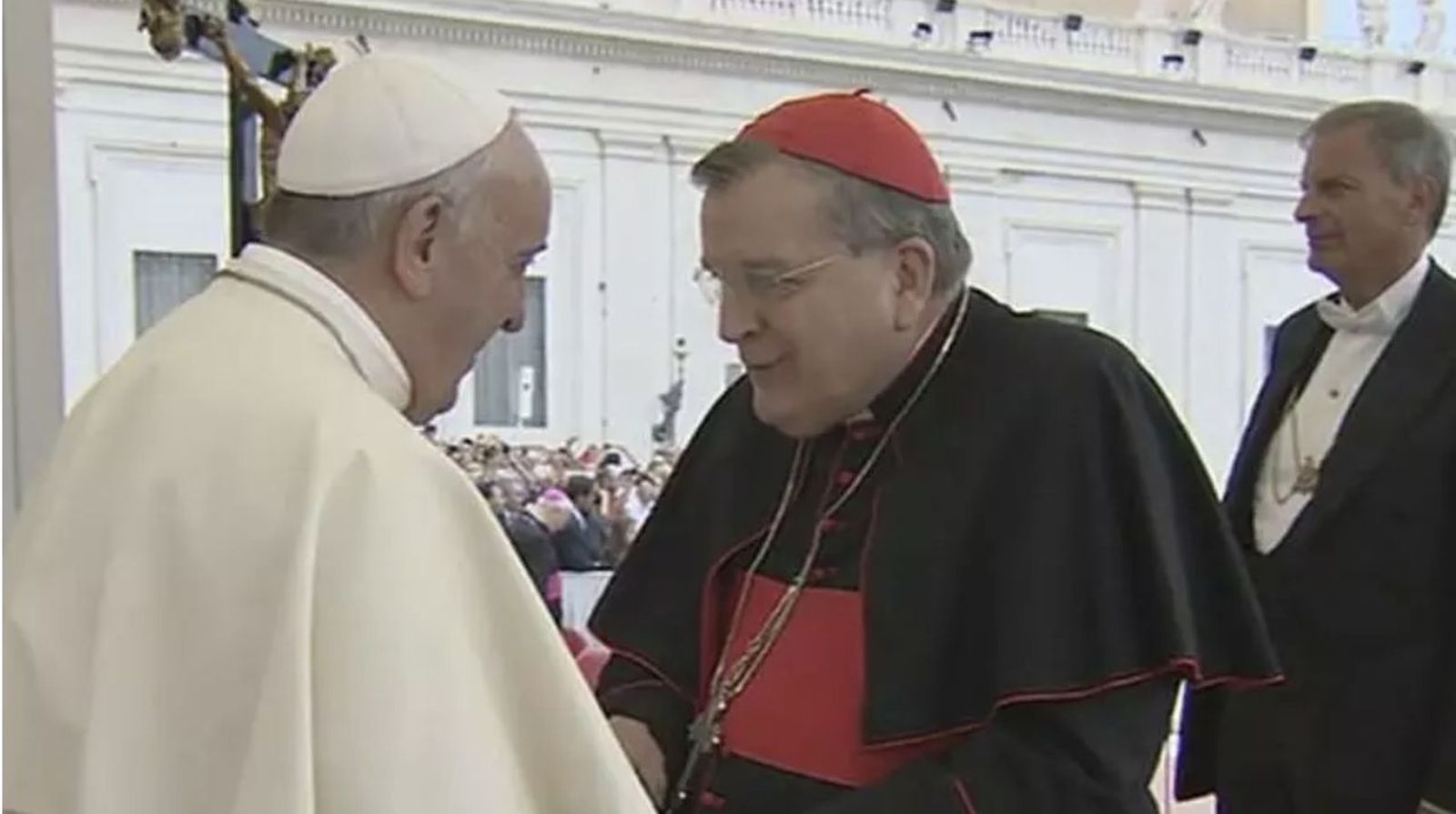 El Papa y Burke en una foto de hace un tiempo