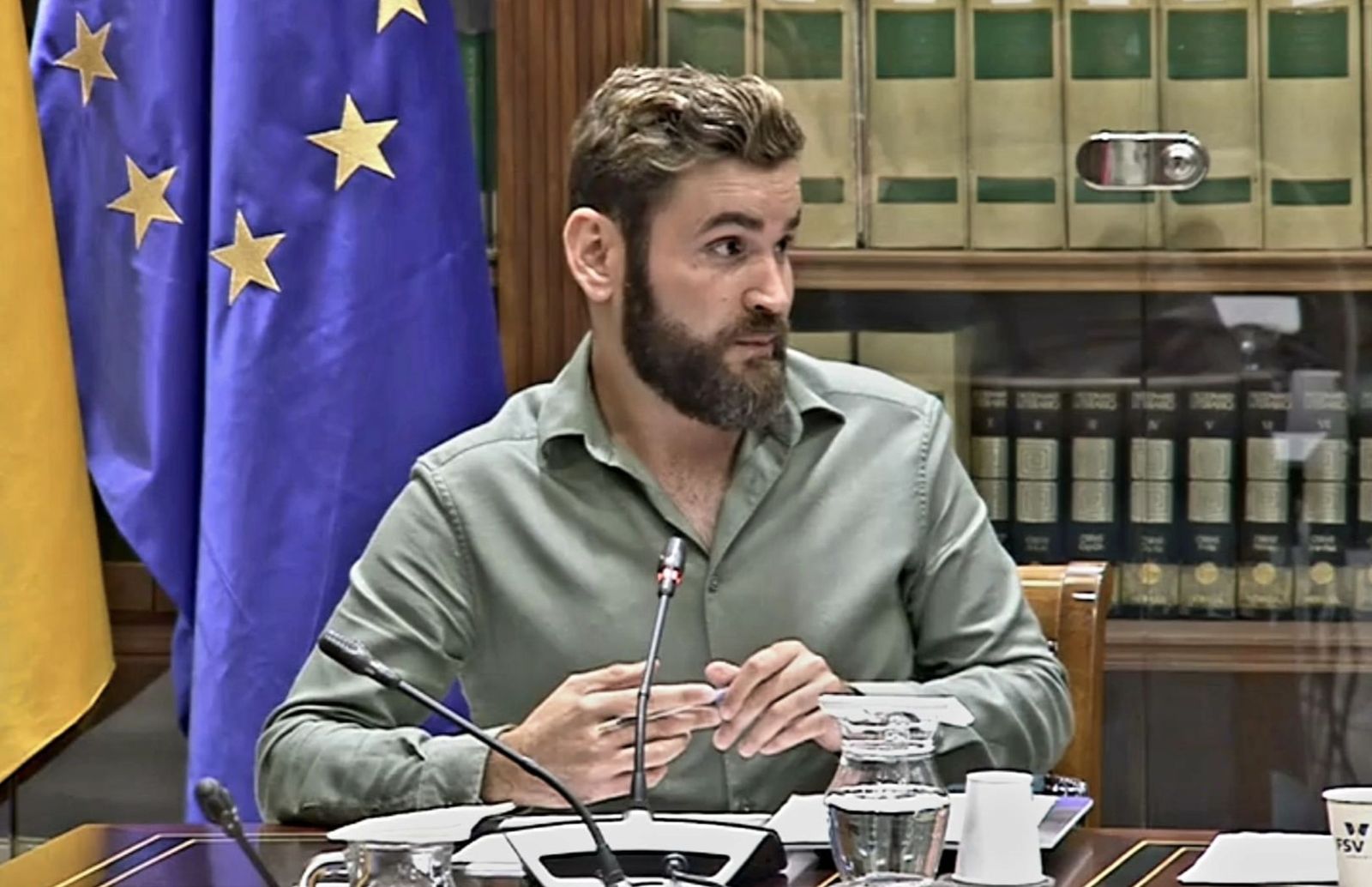 Ciro en el Parlamento de Canarias