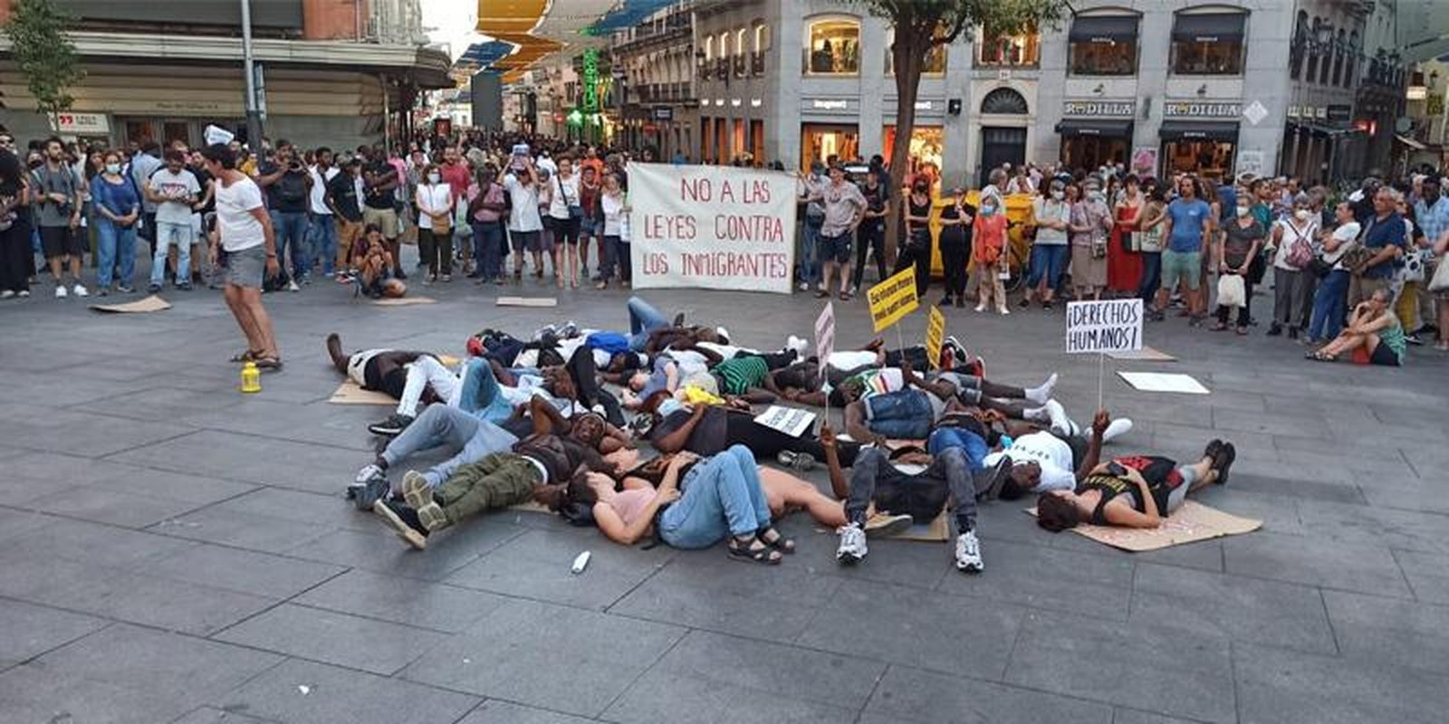 Círculo de Silencio en Madrid