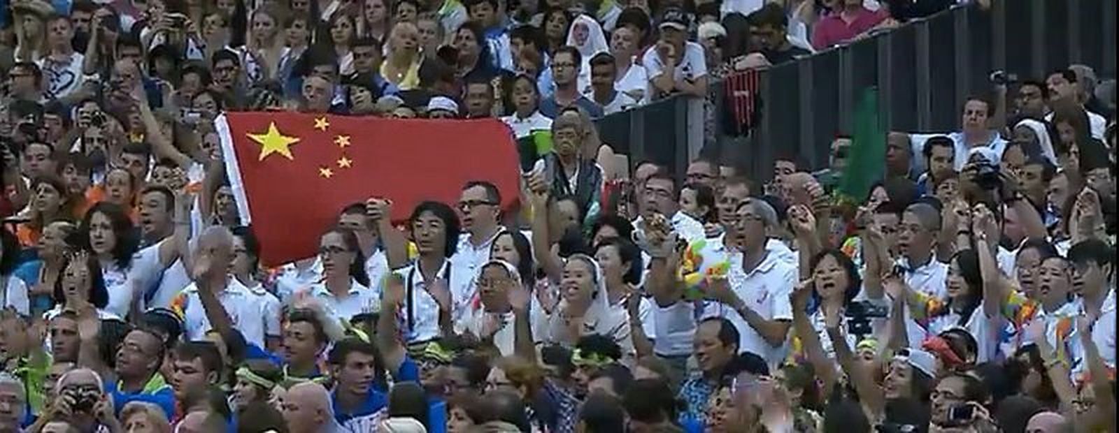 Católicos chinos en la audiencia papal