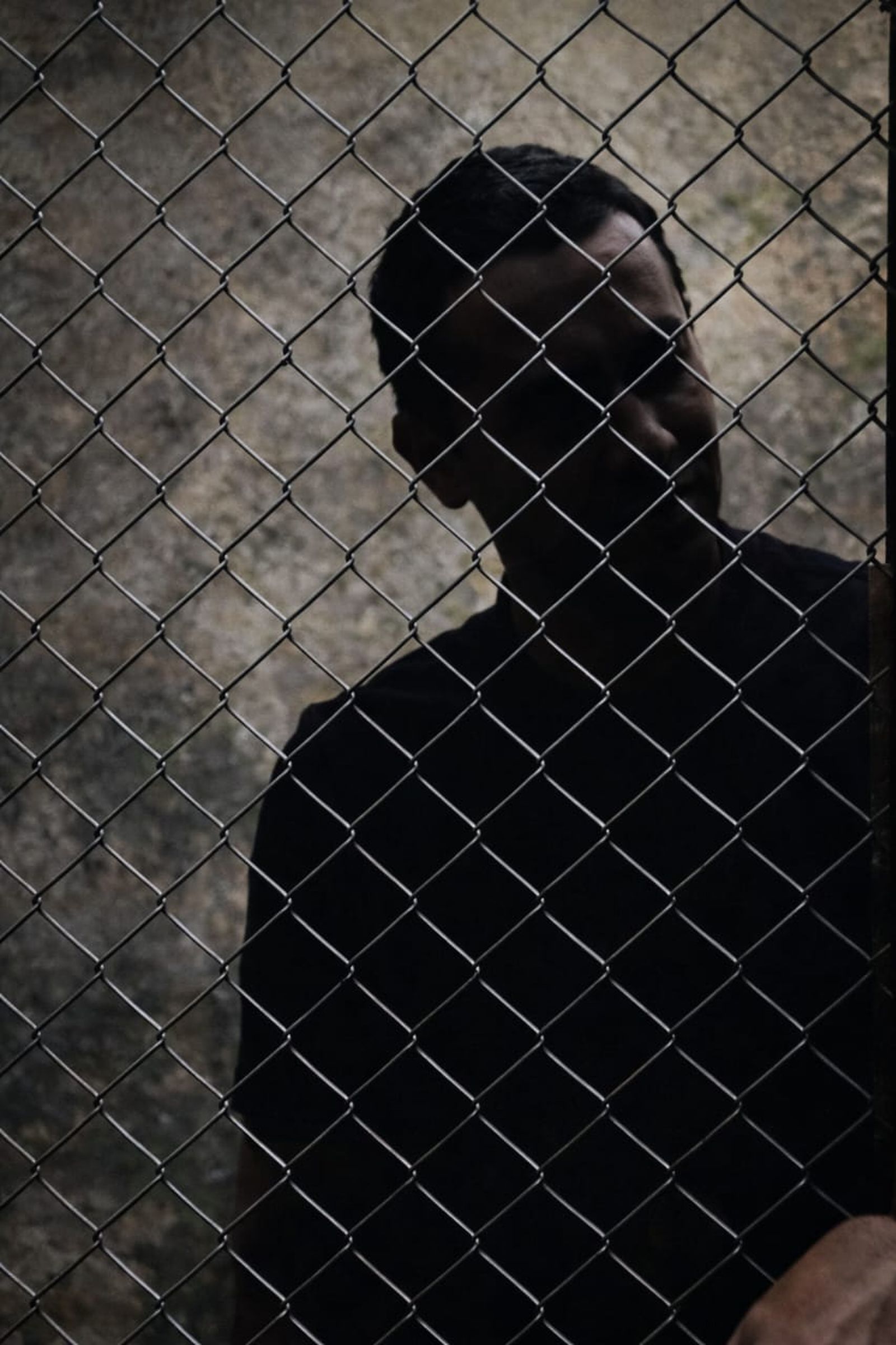 Camilo Torres Restrepo tras las rejas fotografia restaurada con IA