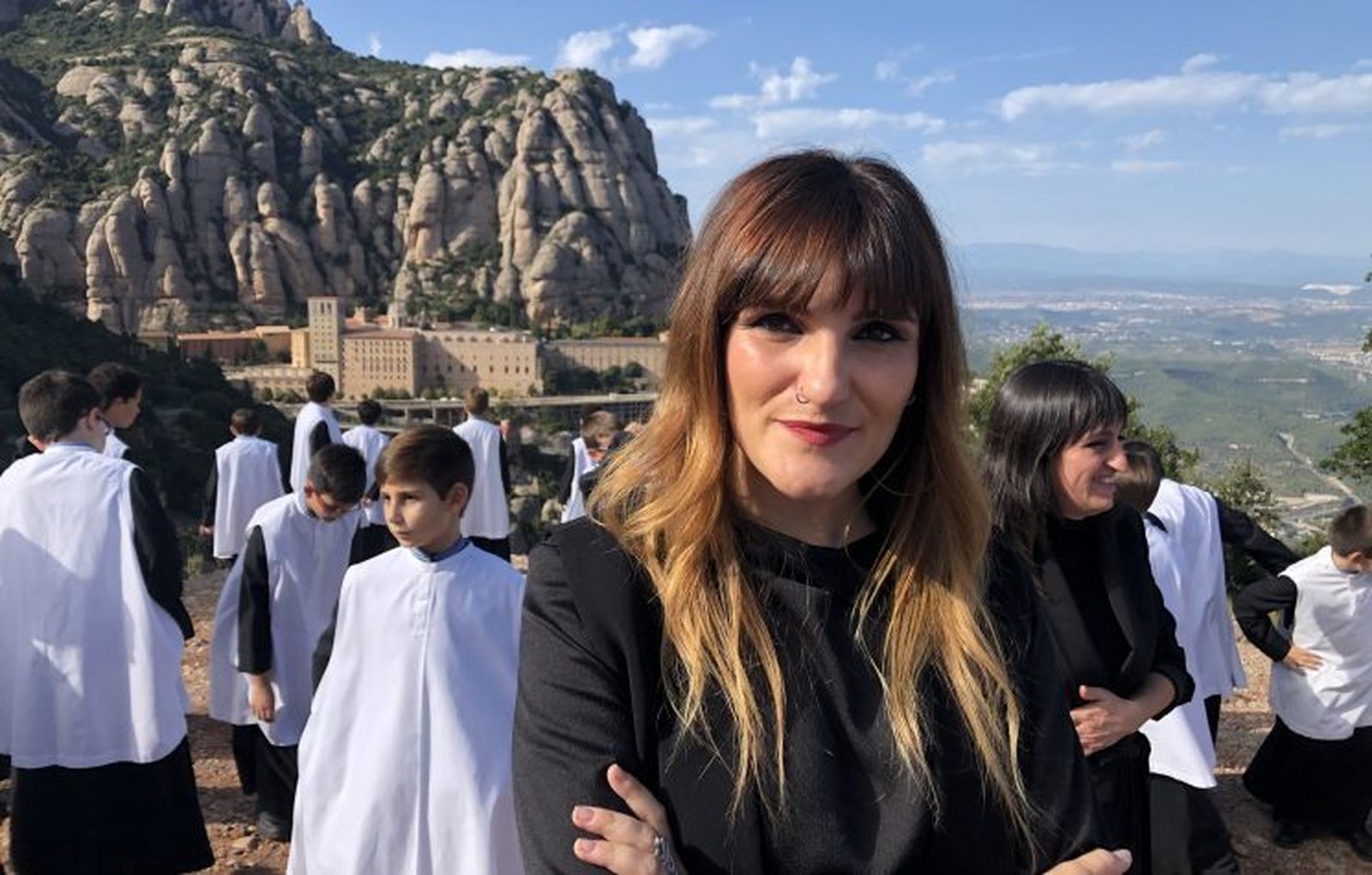 Rozalén, en Montserrat