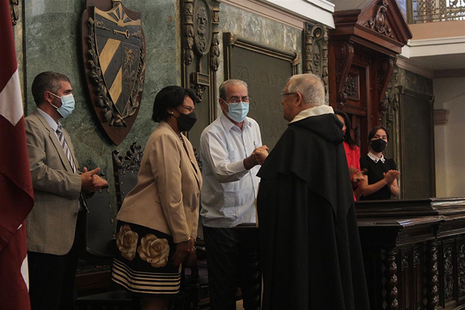 Ceremonia aniversario 293 de la Universidad de La Habana