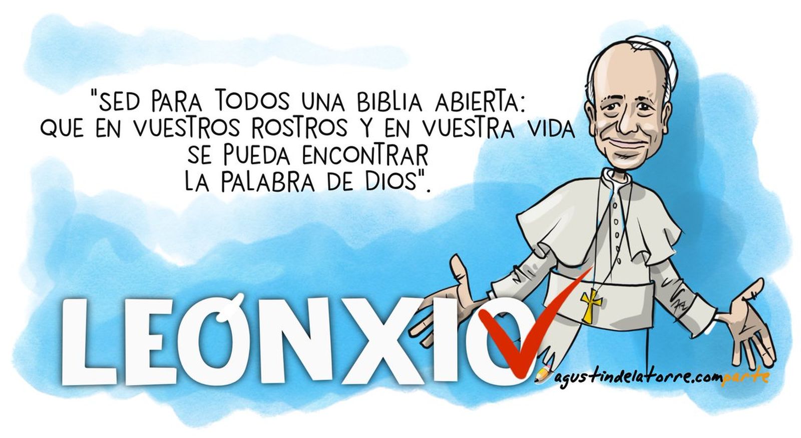 Sed una Biblia abierta