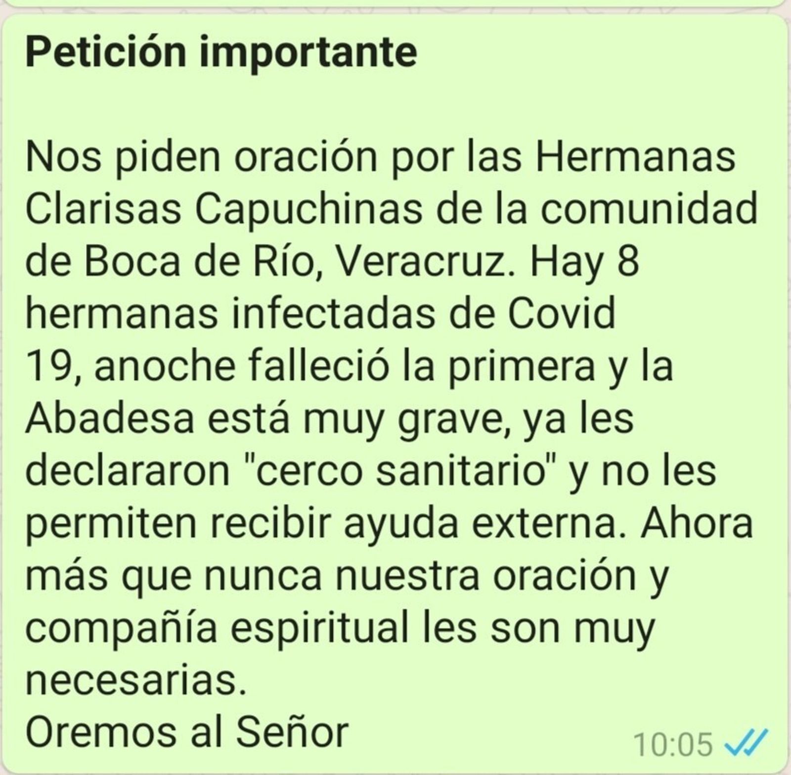 Inicio de la crisis. Viralización.