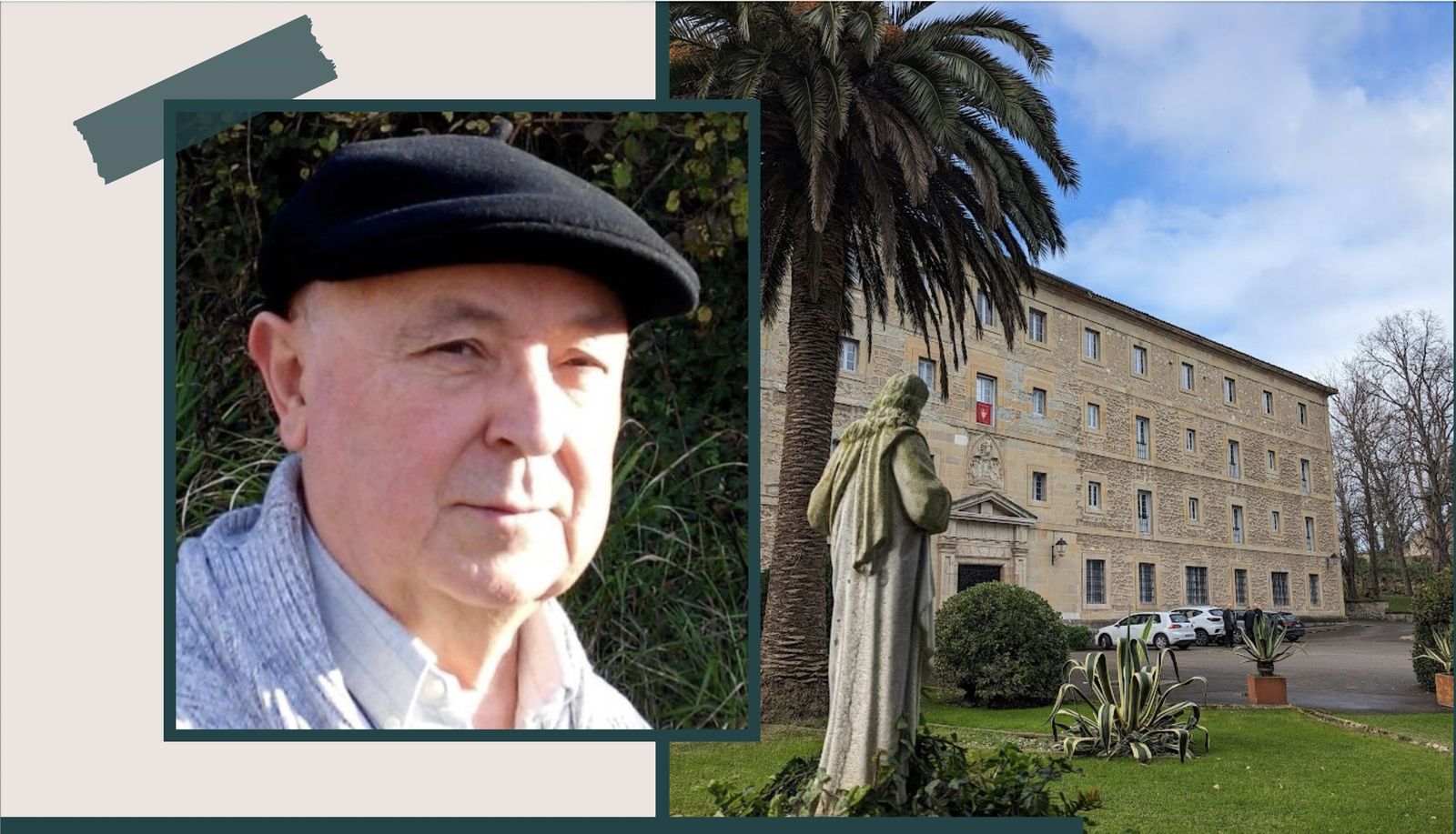 Cartel del encuentro con Martínez Gordo en Monte Corbán