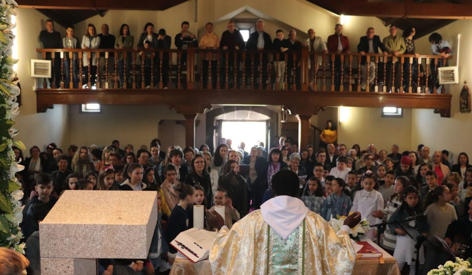 Vida parroquial en pueblos de Galicia