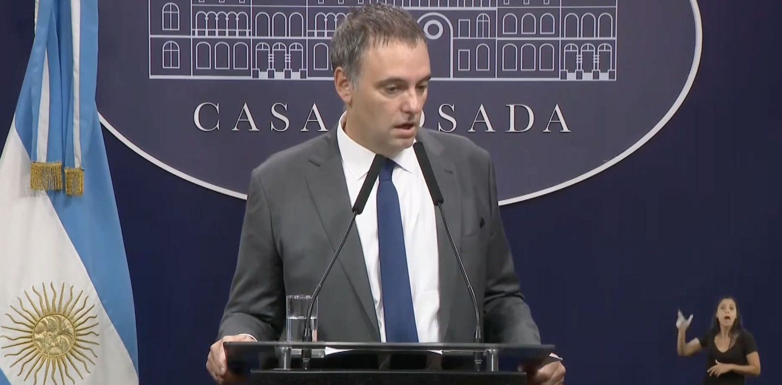 El portavoz de la Casa Rosada