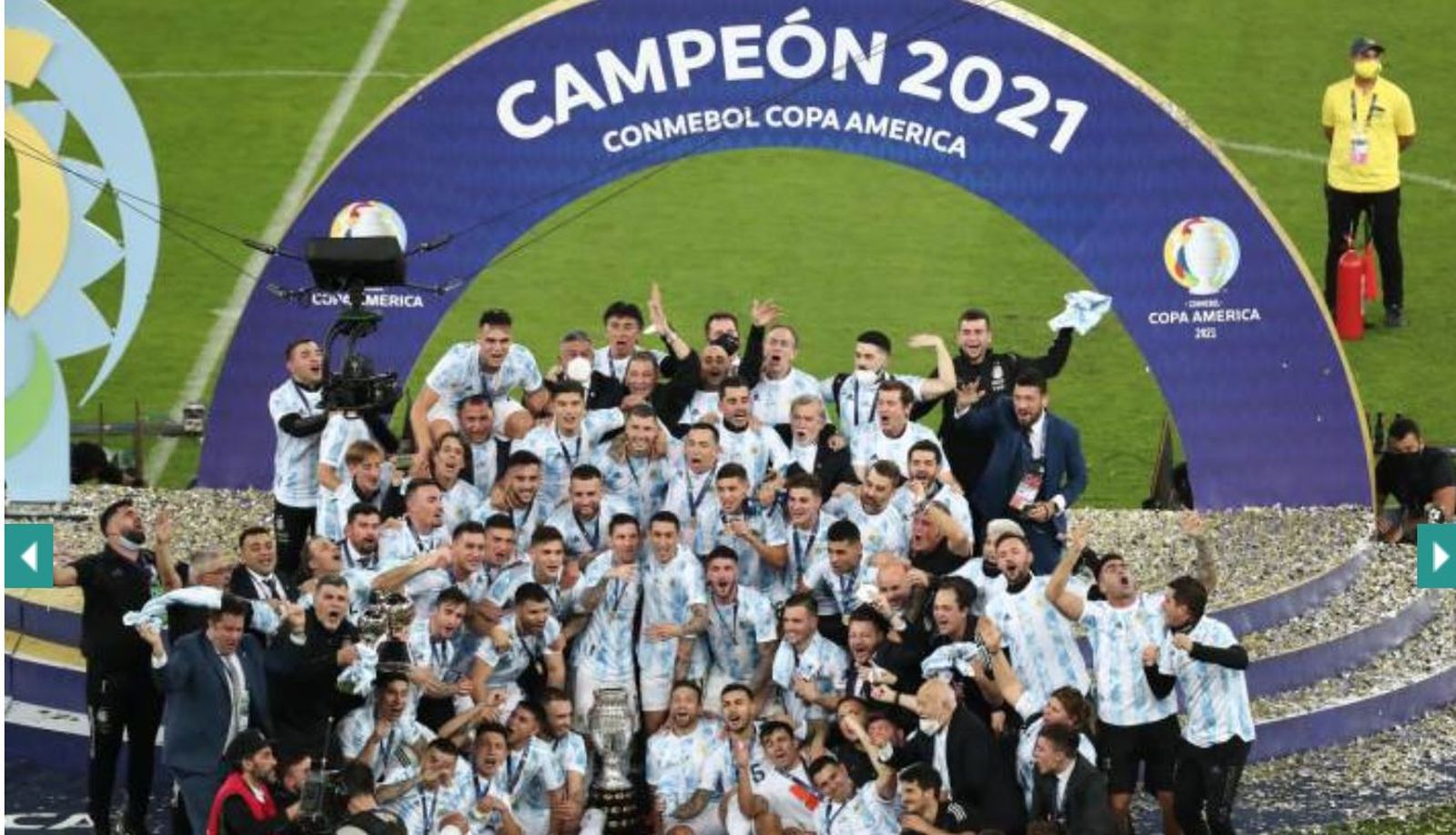 Copa América para Argentina