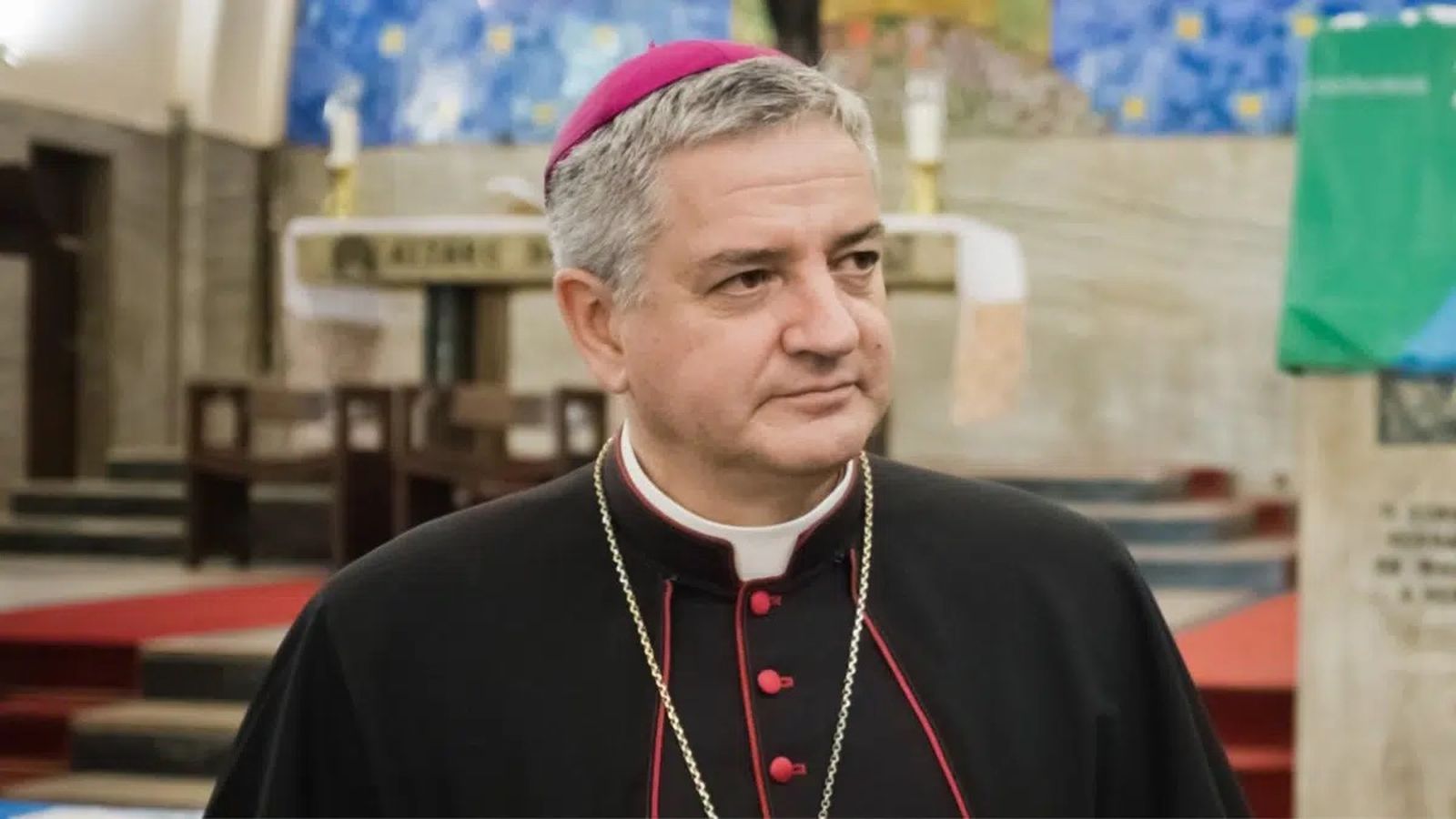 Monseñor Marc Ailleet, obispo de Baiona
