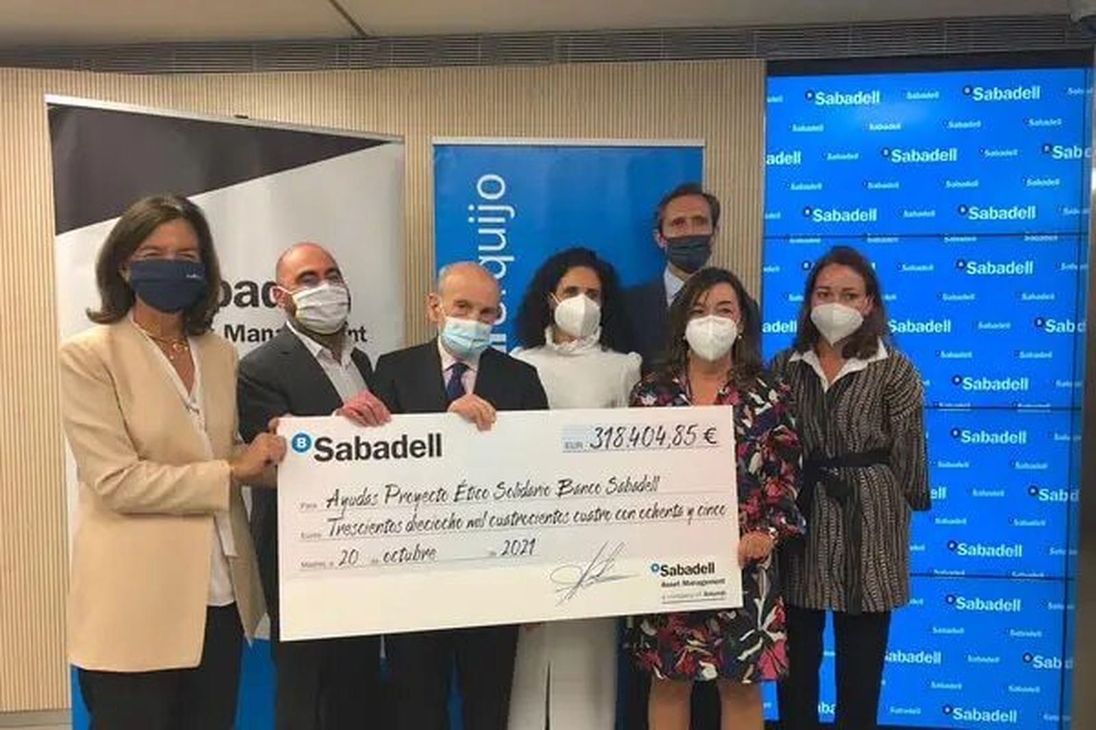 Entrega de ayudas del Banco Sabadell