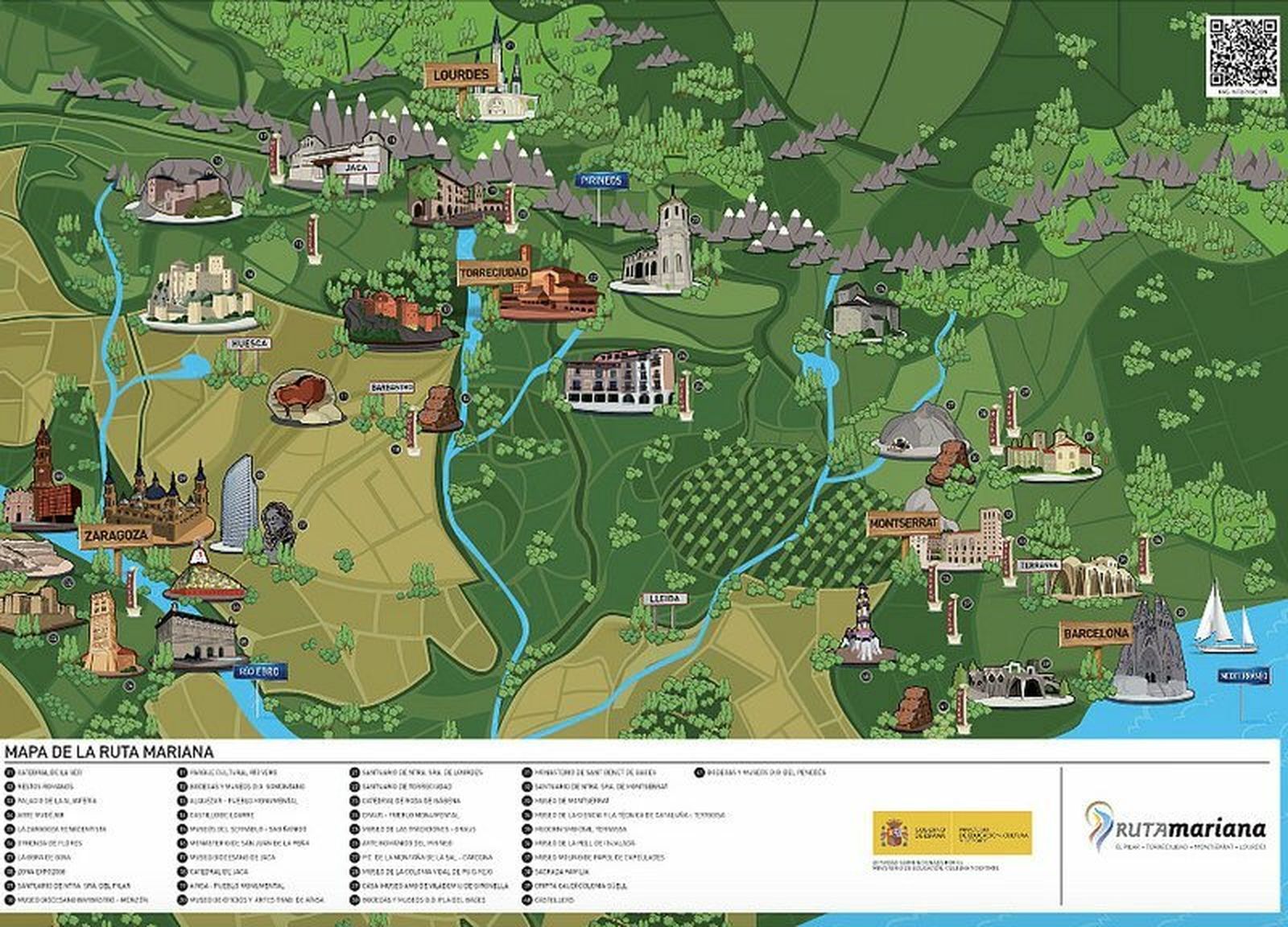 Esta es la Ruta Mariana