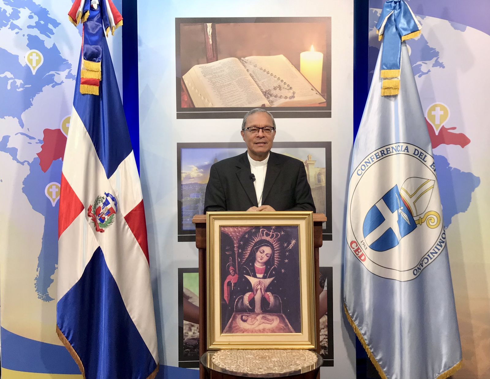 Mons. Faustino Burgos, obispo auxiliar SD y secretario general CED