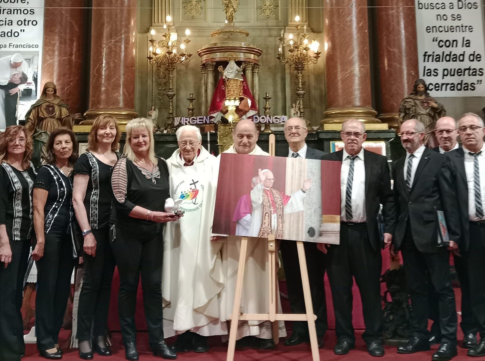 León XIV, en San Antón