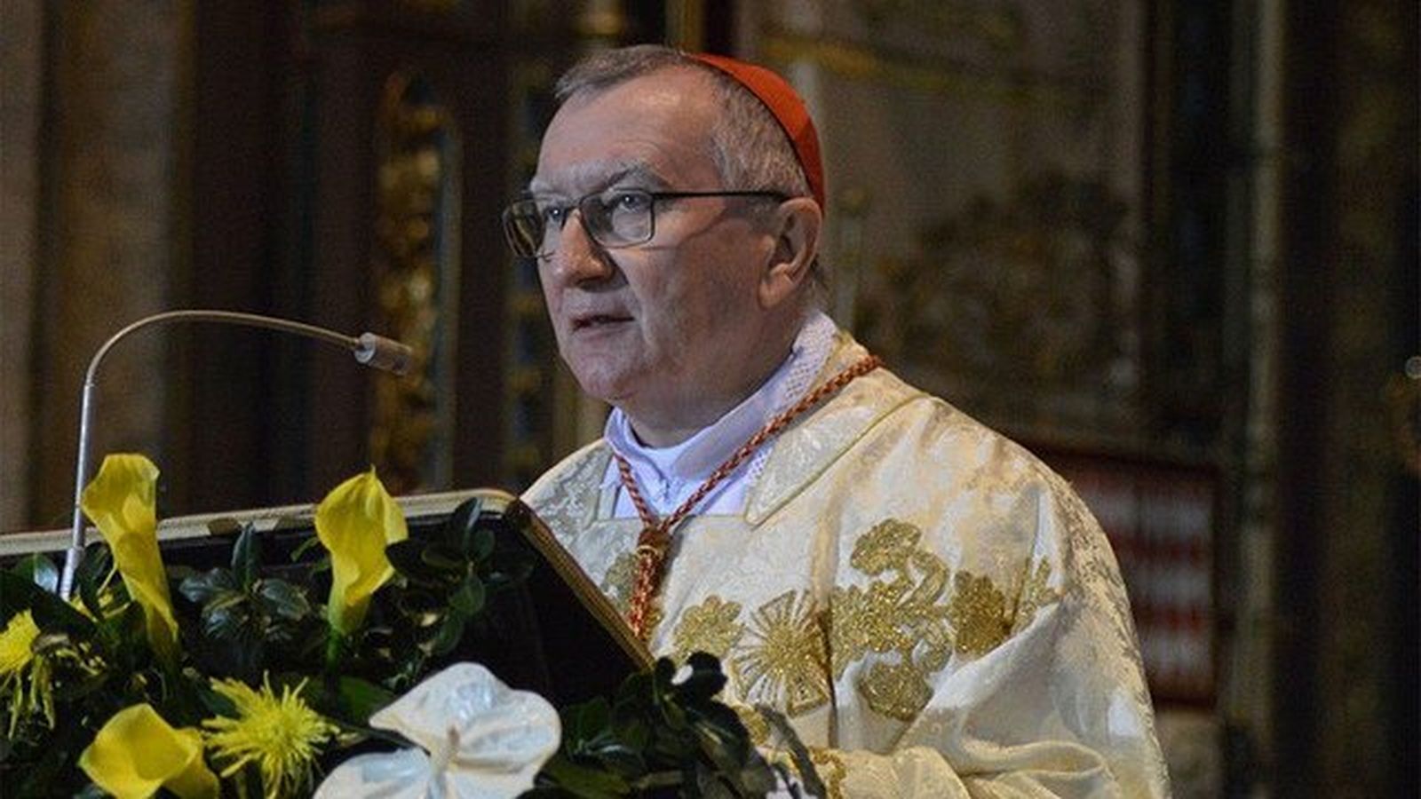 El cardenal secretario de Estado del Vaticano, Pietro Parolin