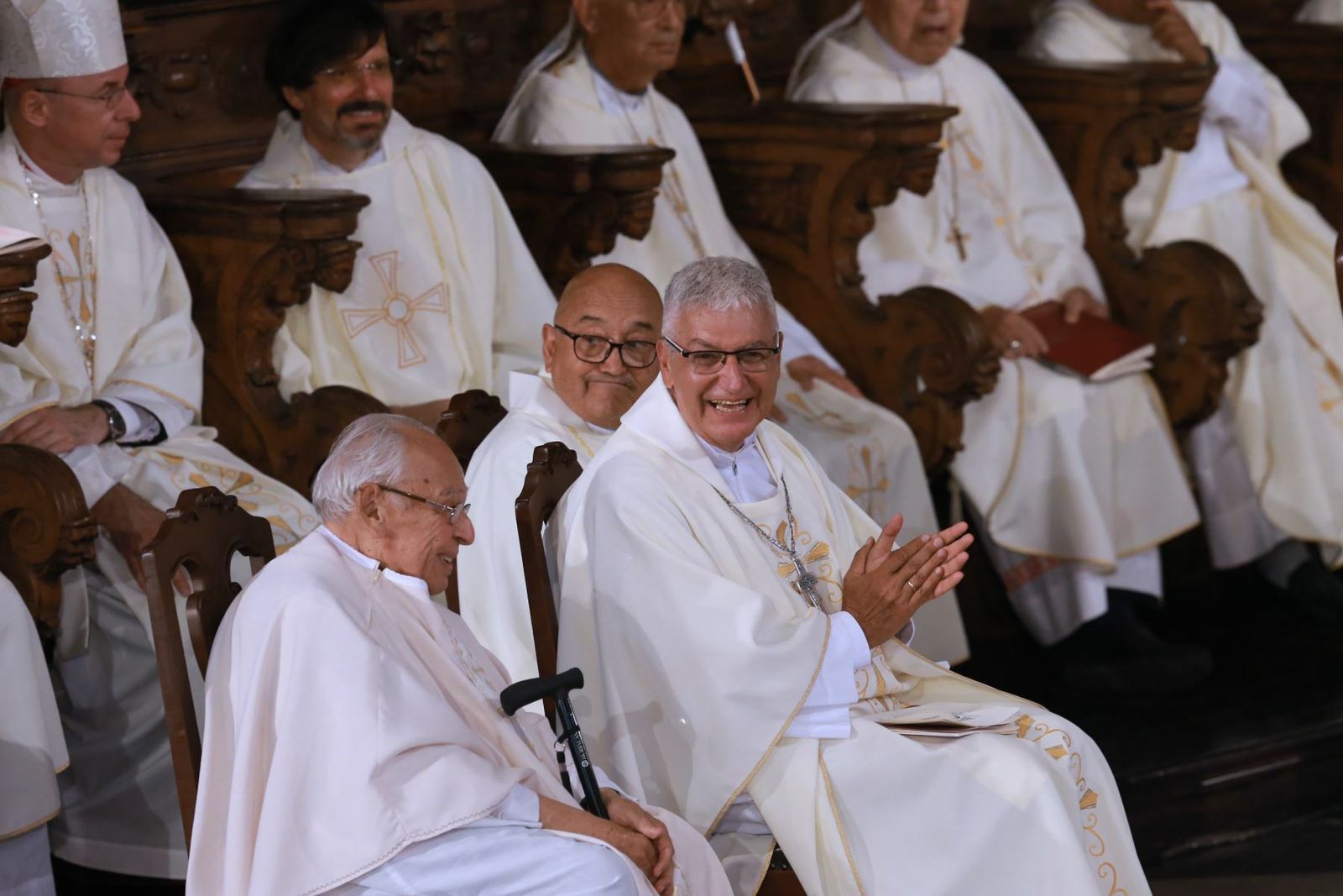 Mattasoglio, junto a Gustavo Gutiérrez