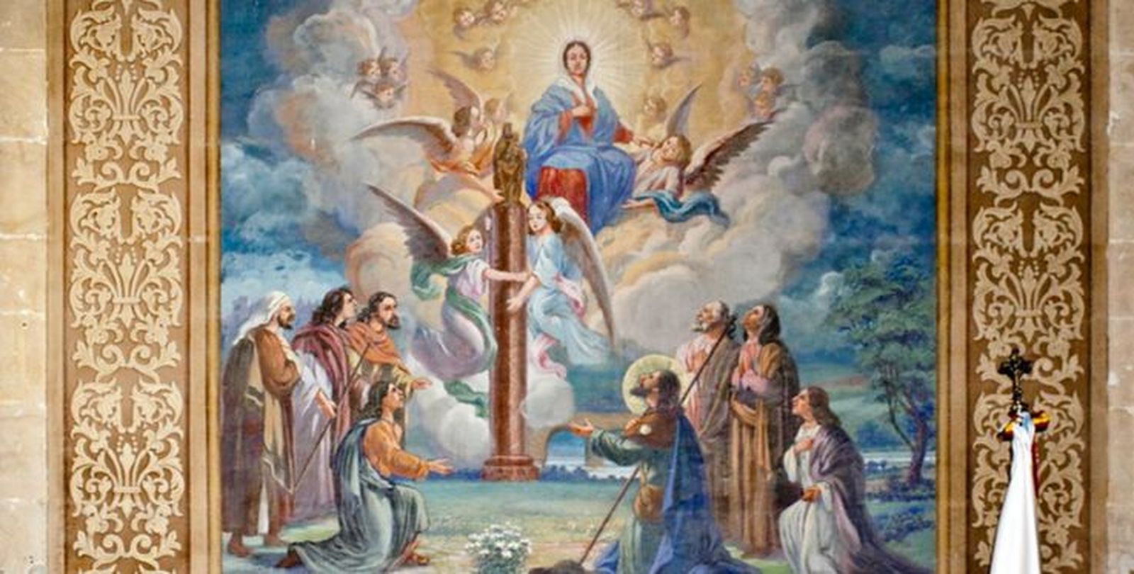 Aparición de la Virgen a Santiago Apóstol en Zaragoza