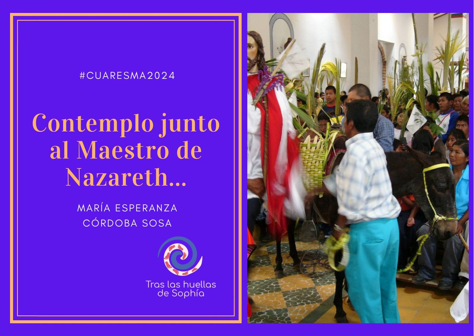 Contemplo junto al Maestro de Nazareth