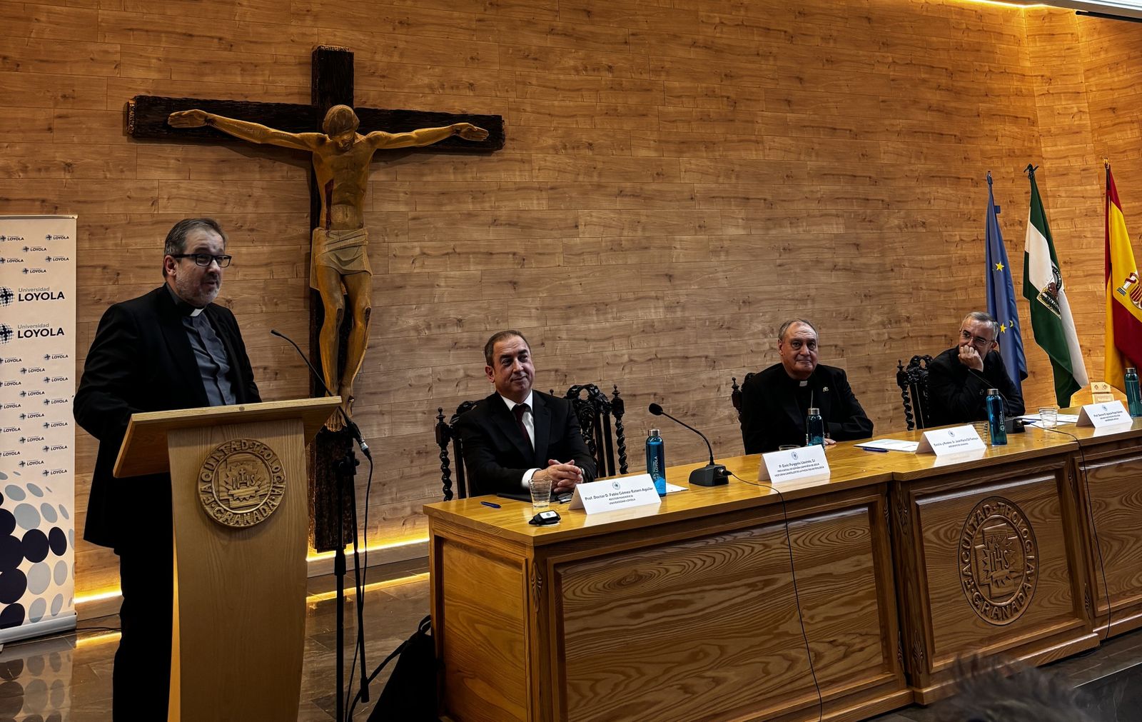 Enric Puiggròs, en la apertura del curso