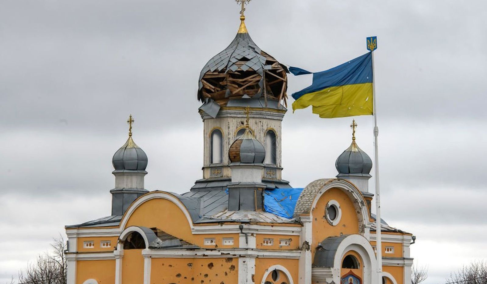 Iglesia destruida Ucrania