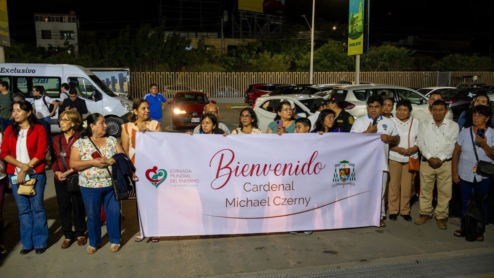Bienvenida al Cardenal Michael Czerny, enviado especial del Santo Padre a Chiclayo, Perú