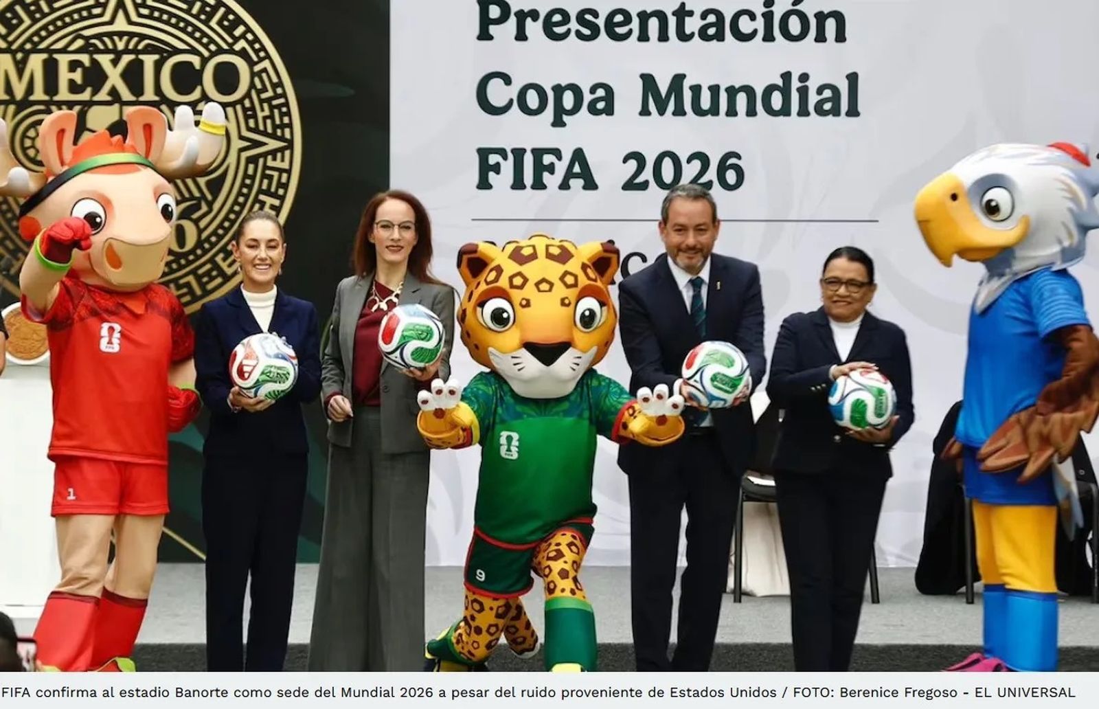 Mundial de fútbol 2026. México.