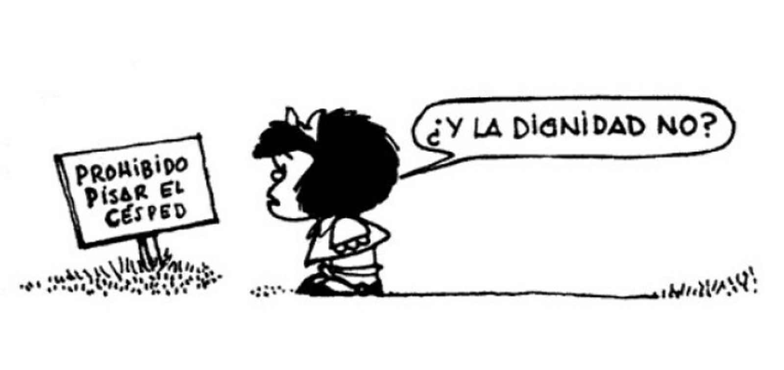 Dignidad pisoteada