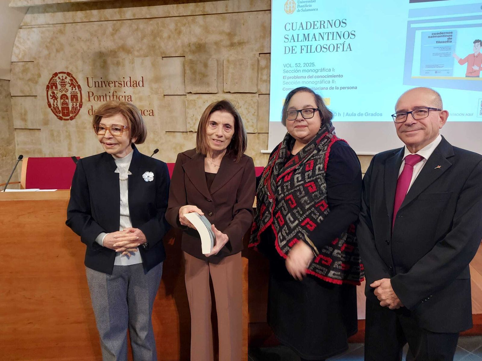 Presentación en la UPSA del nuevo volumen de 'Cuadernos Salmantinos de Filosofía'