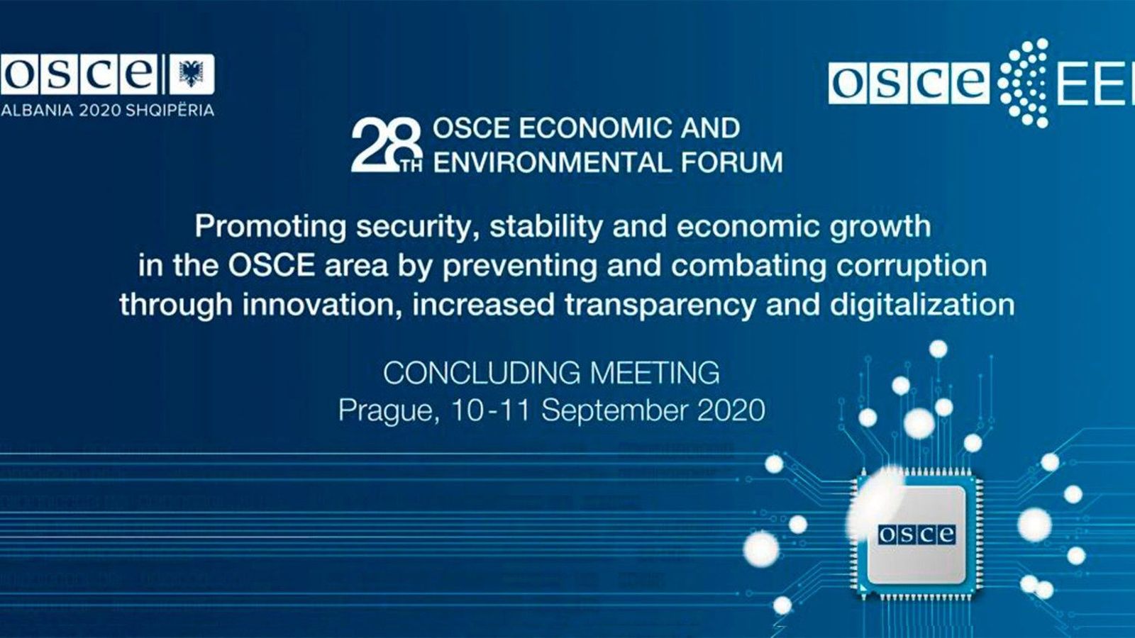 8º Foro Económico y Medioambiental de la OSCE, centrado en el tema de la corrupción