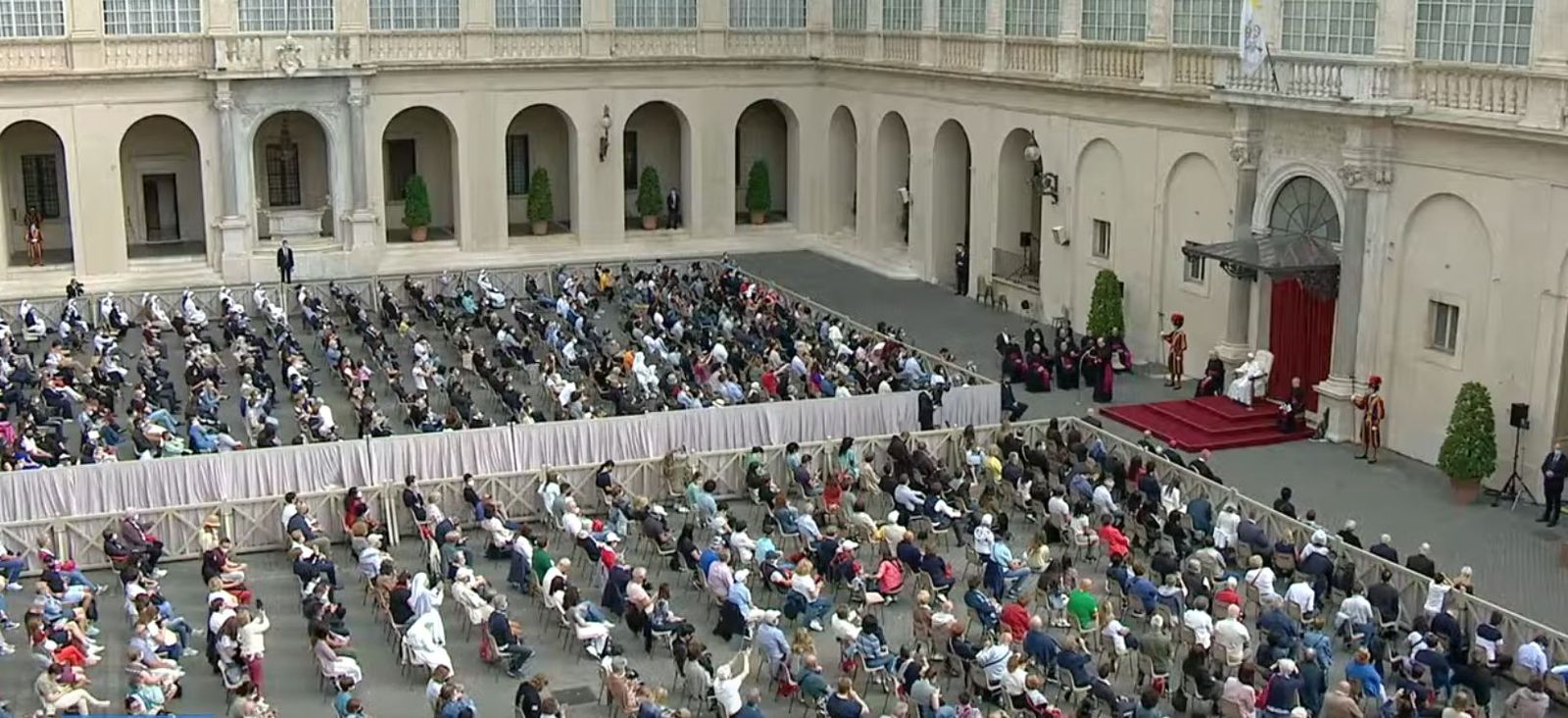 Audiencia en San Dámaso
