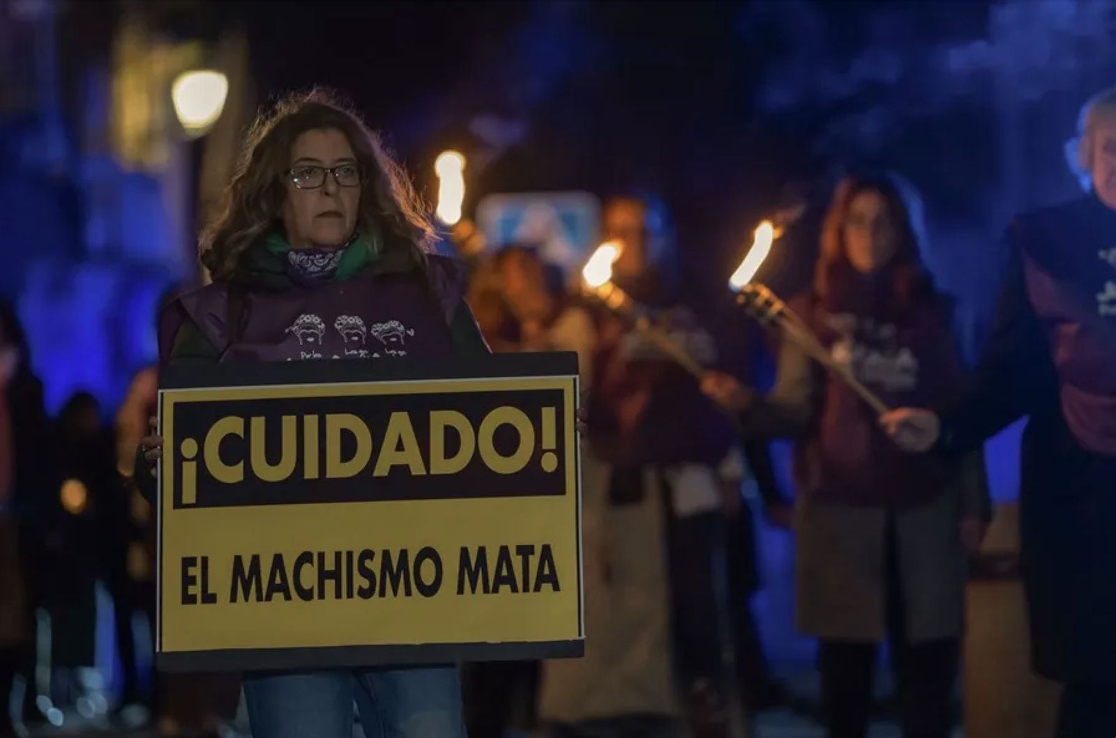 Protesta contra el machismo y la violencia contra las mujeres