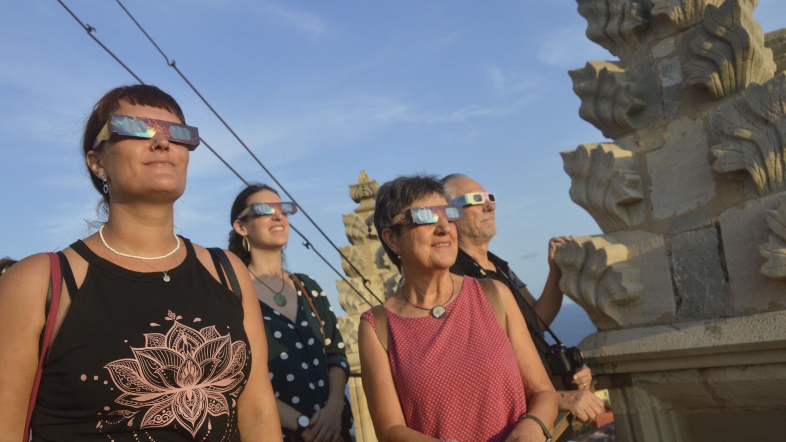 Desde lo más alto de Tarragona, en una jornada histórica