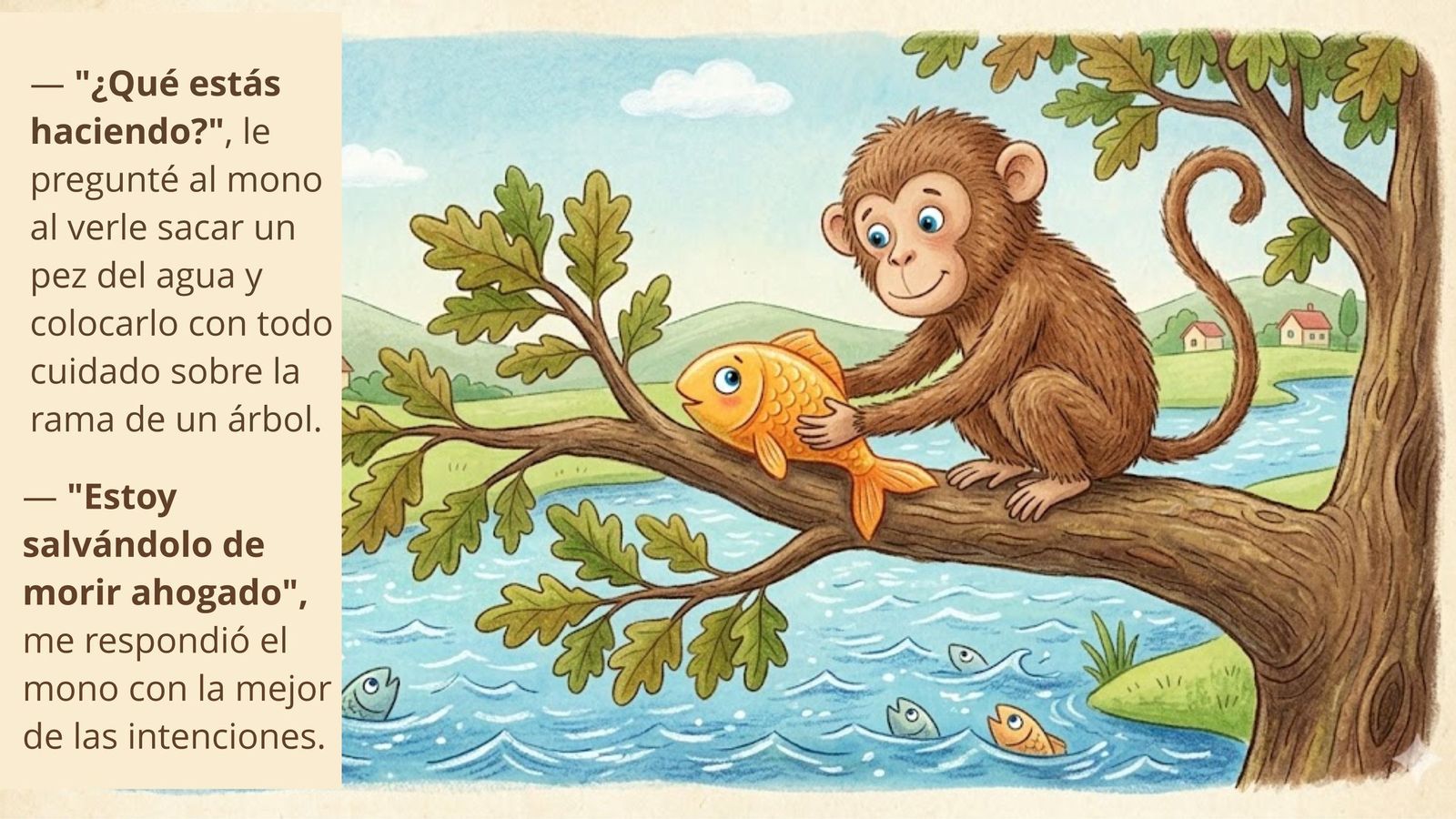 De buenas intenciones ...