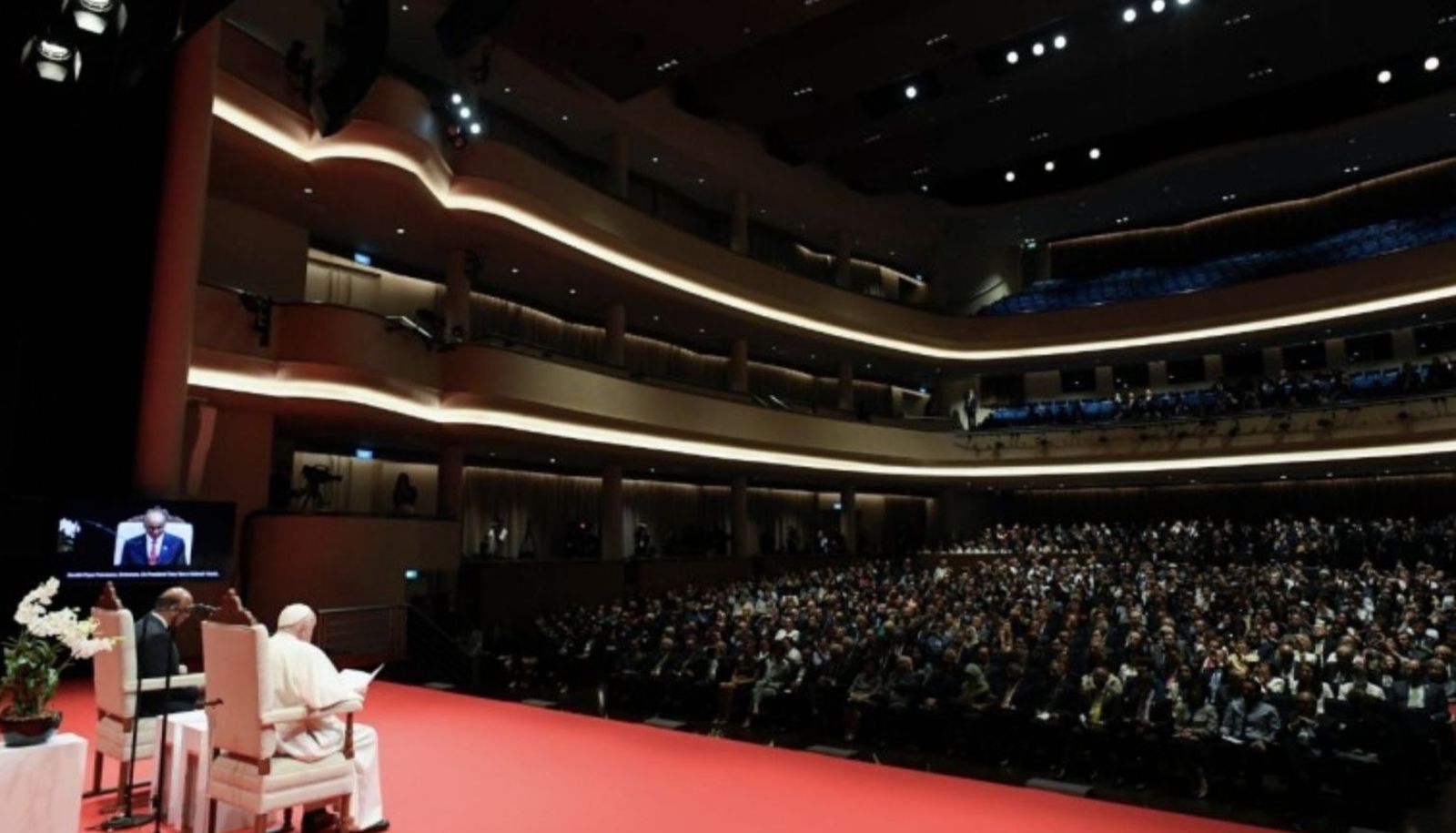 Discurso del Papa en Singapur