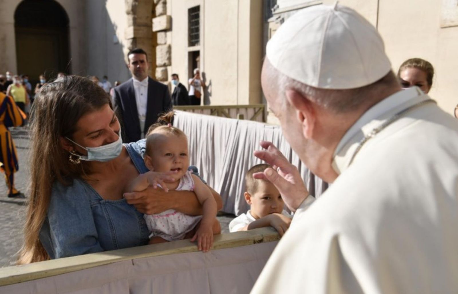 El Papa, en la audiencia