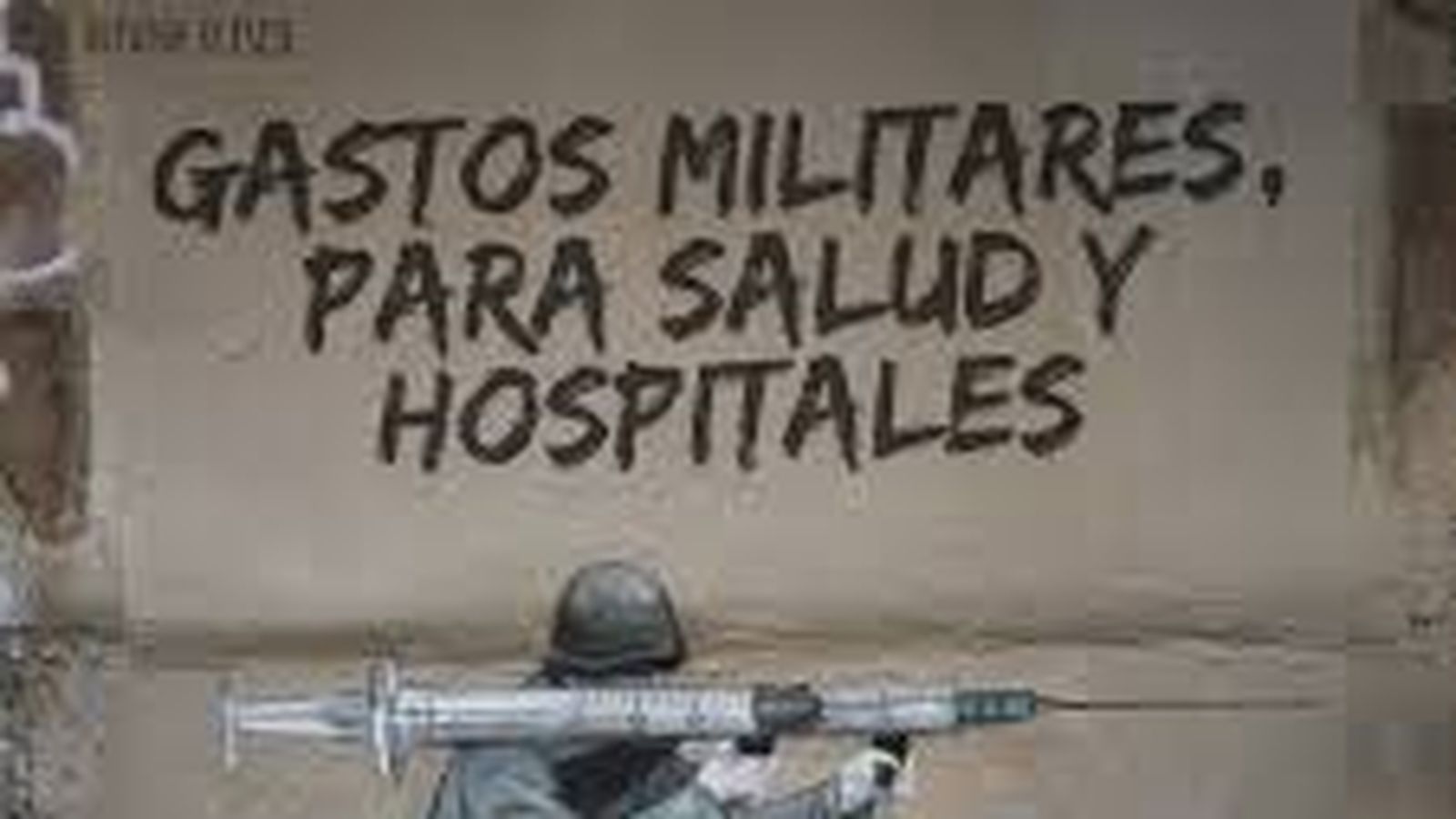 Gastos militares para sanidad