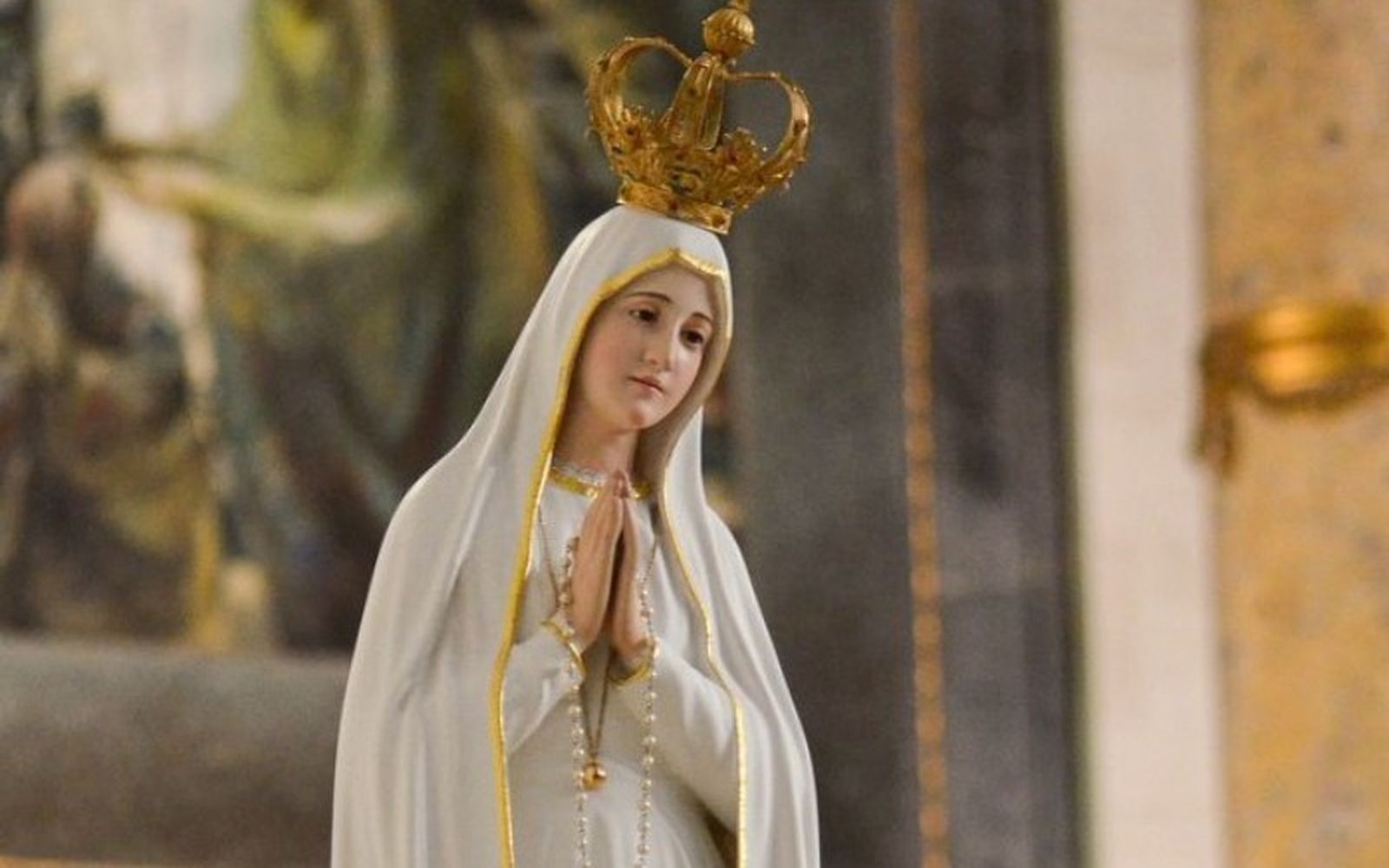 Imagen original de la Virgen de Fátima