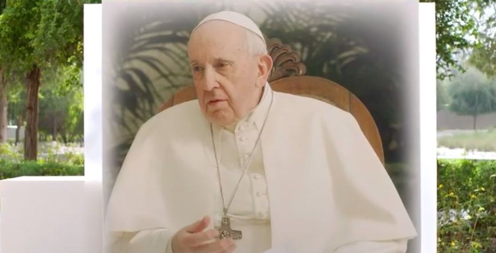 Francisco, durante su intervención